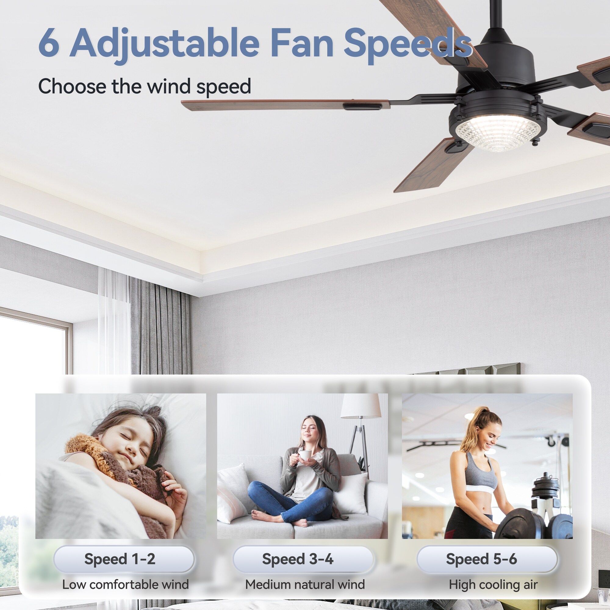 Breezary 29012-BK Ceiling-Fans - View #14