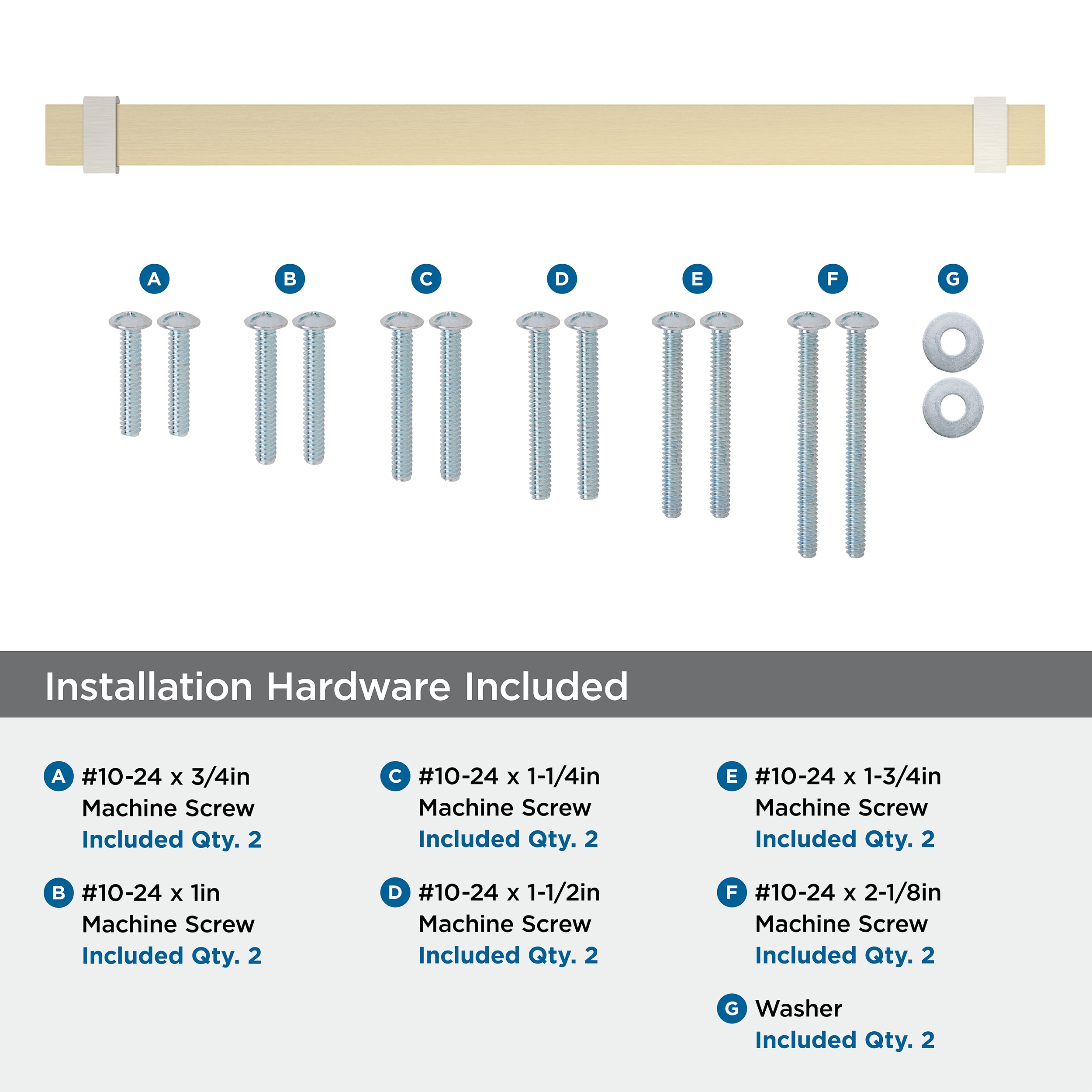 Amerock BP37084BBZG10 Cabinet-Pulls - View #3
