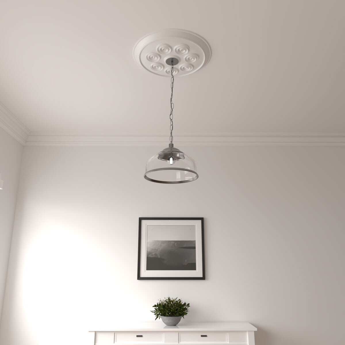 Ekena Millwork CM25SP Ceiling-Medallions - View #7