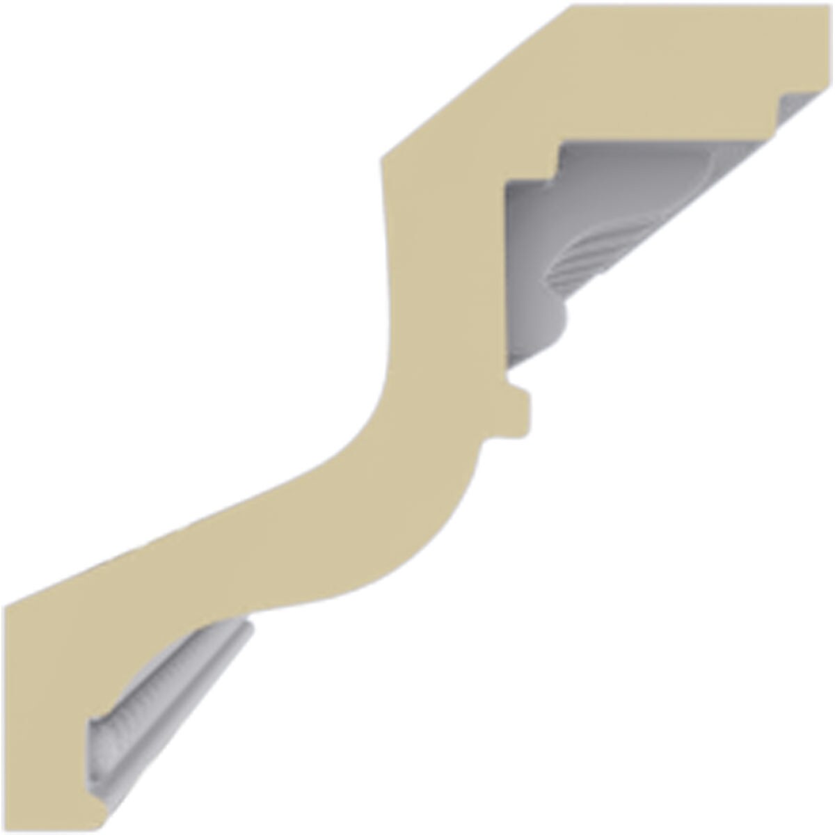 Ekena Millwork MLD03X03X04DT Crown-Moulding - View #2