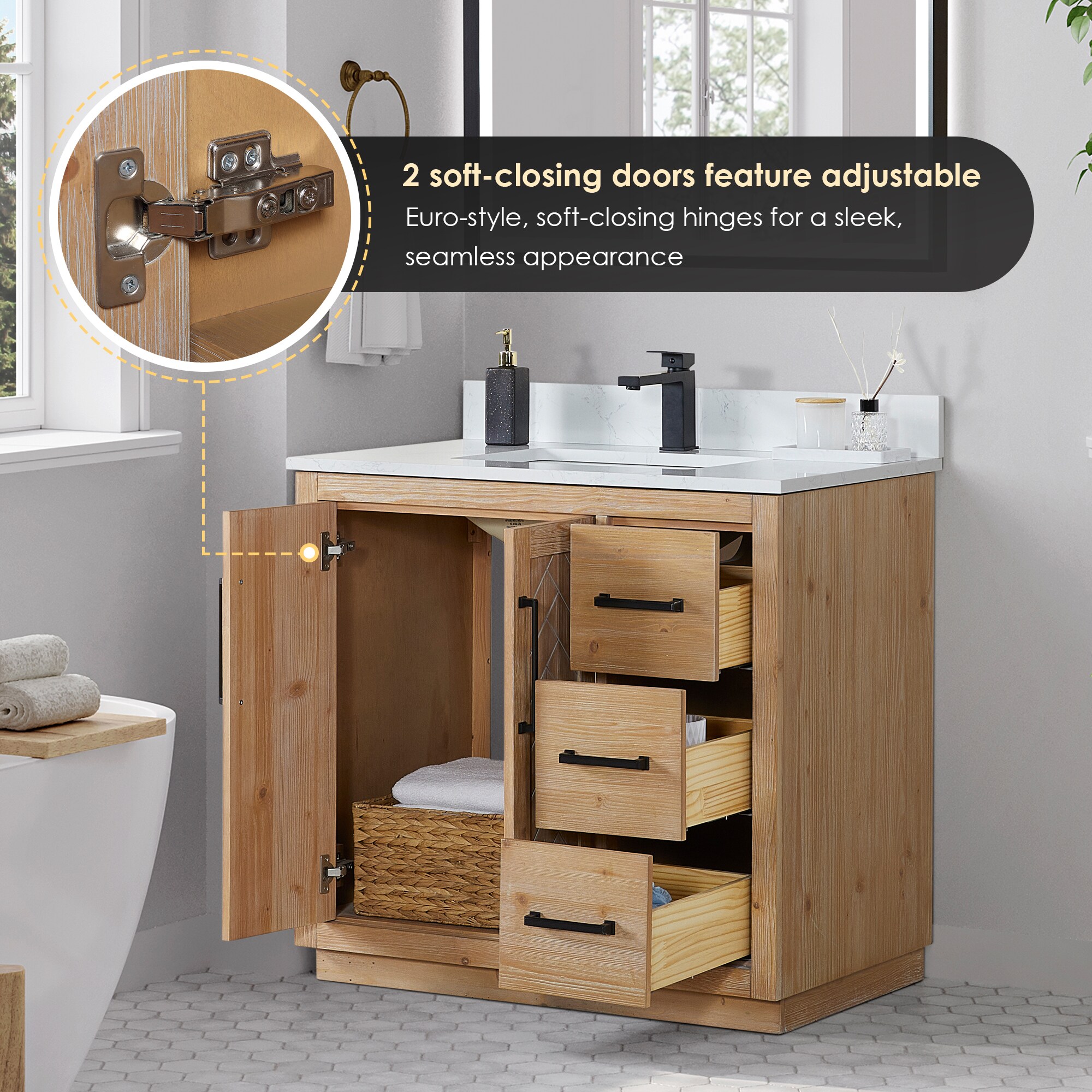 Altair 565036-LB-GW Bath-Vanity-Combo - View #10