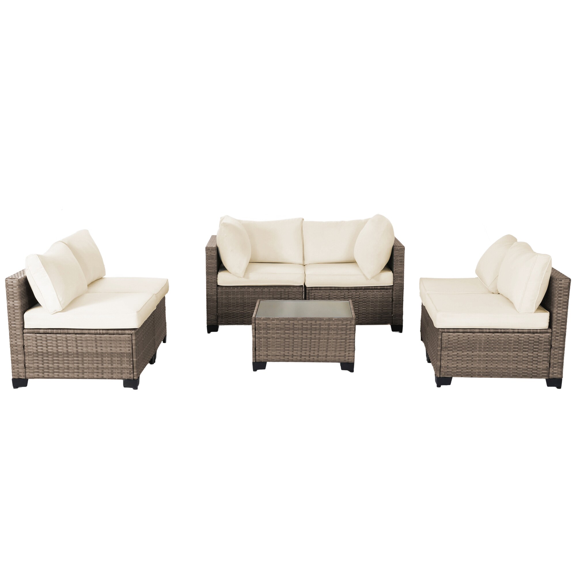 SINOFURN SYA380132BL Patio-Sofas-Daybeds - View #4