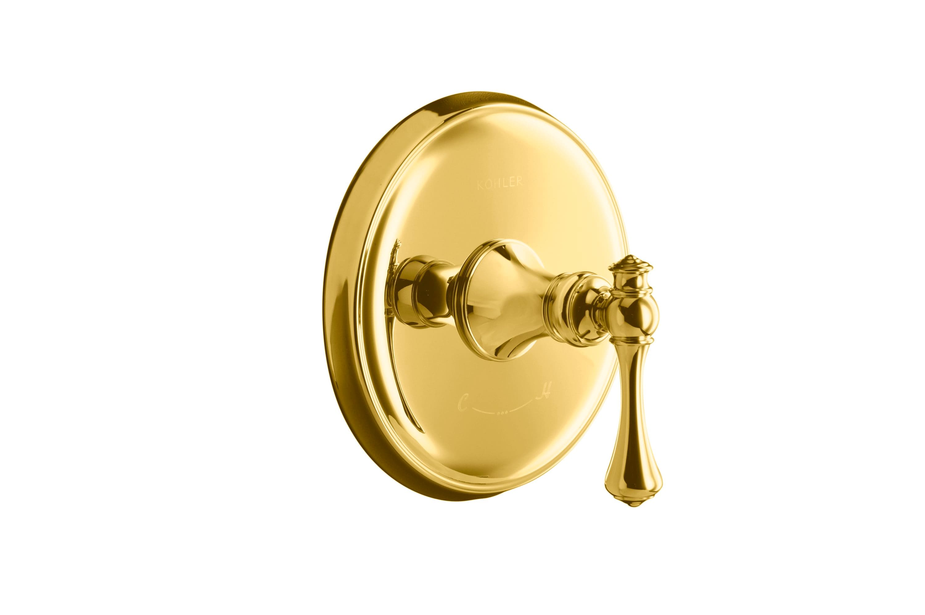 Kohler Vibrant Polished Brass 1 Handle Lever Shower Faucet Handle At 7551