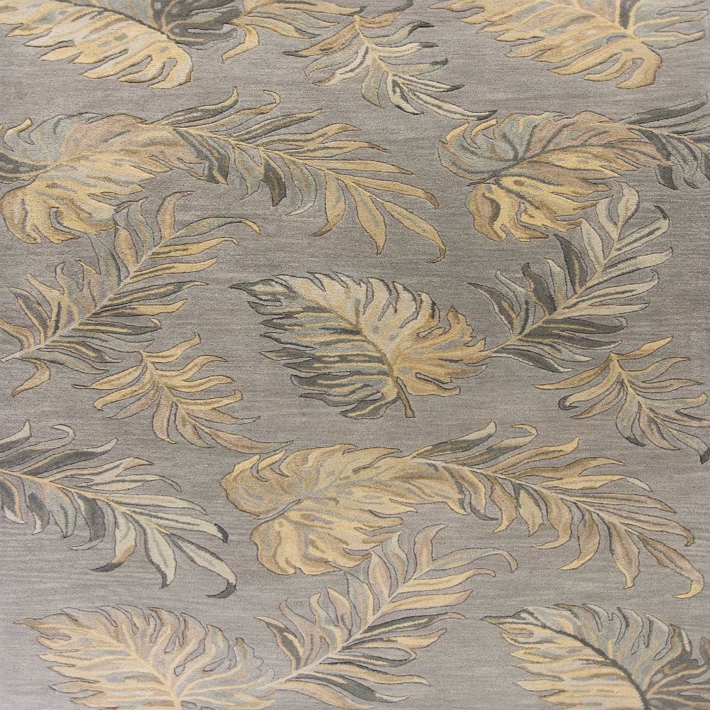 HomeRoots 352454 Bernadette 3 X 5 (ft) Wool Gray Indoor Abstract Area Rug