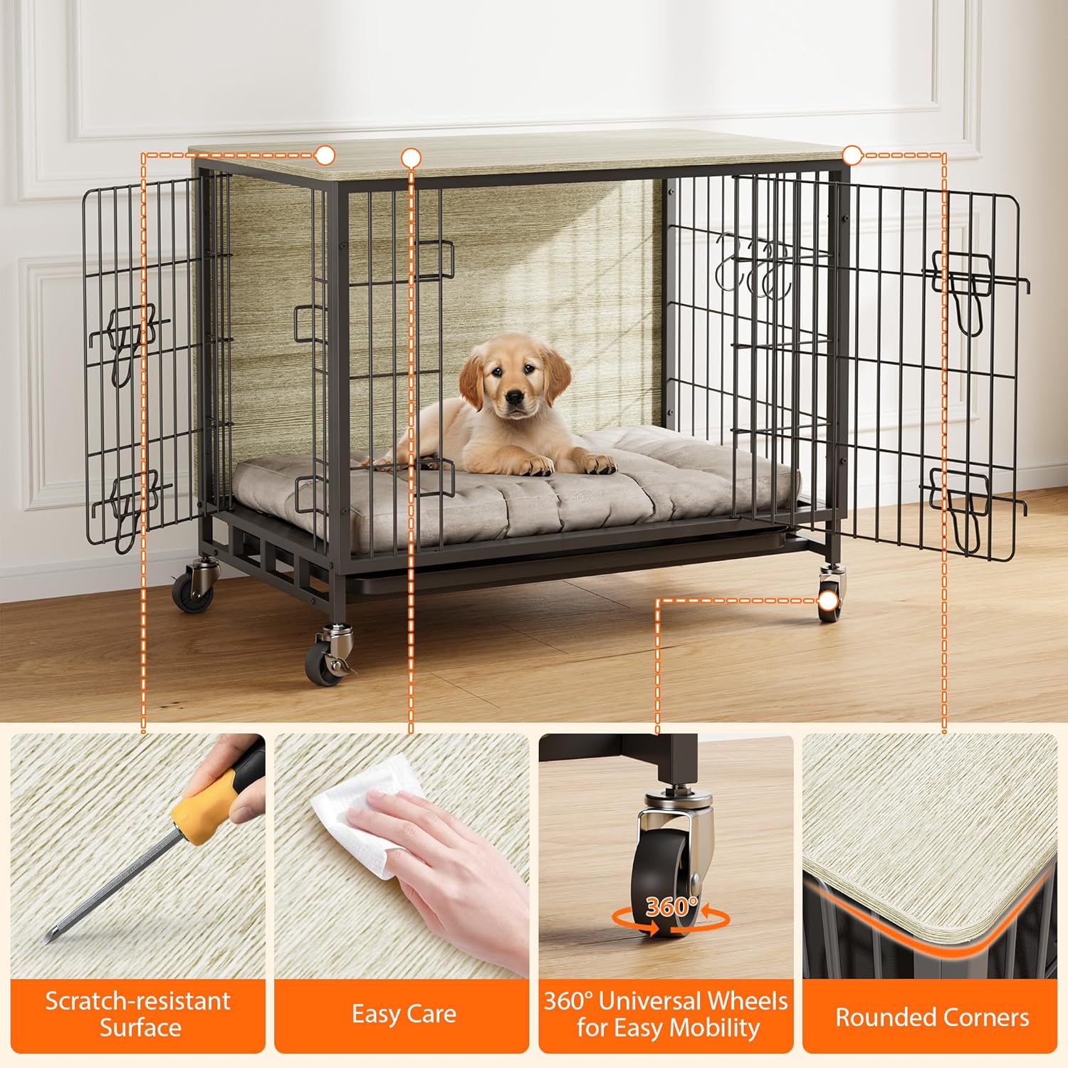 Qeetex PD-PHO-137QQVHL Pet-Crates-Carriers - View #6