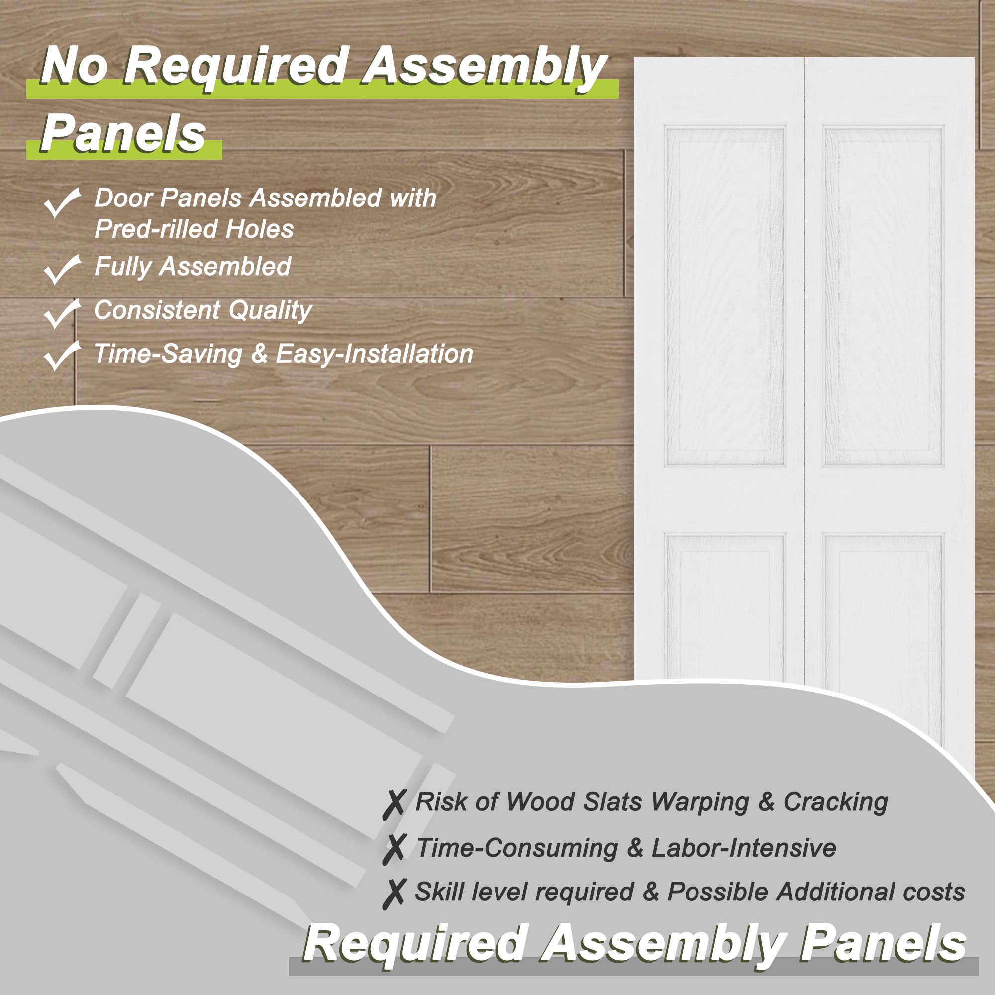 AINLARRY ZDGC-BD-KX4L-24 Barn-Doors - View #8