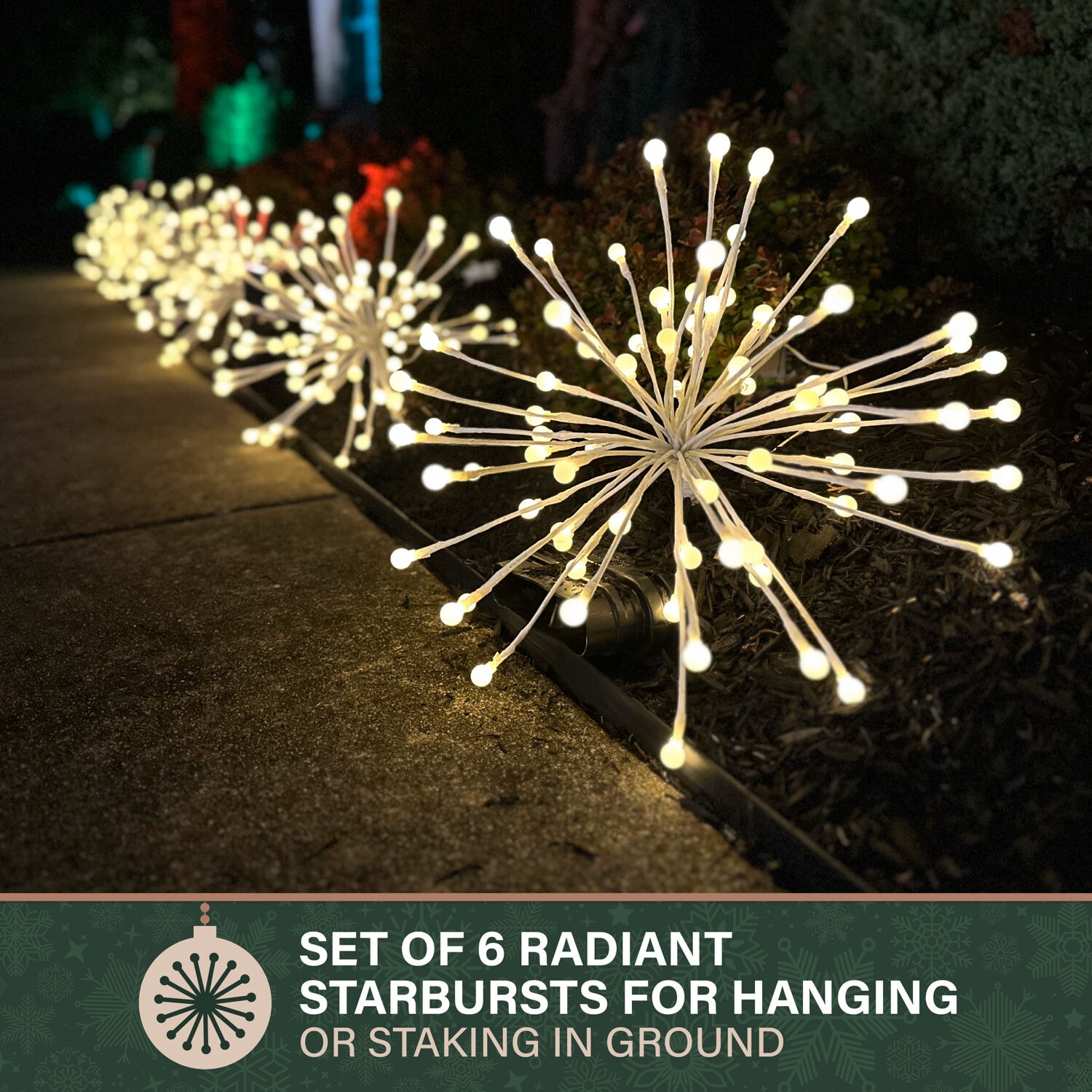 Fraser Hill Farm FFCHLED016-STAR-WH Outdoor-Christmas-Decor - View #3