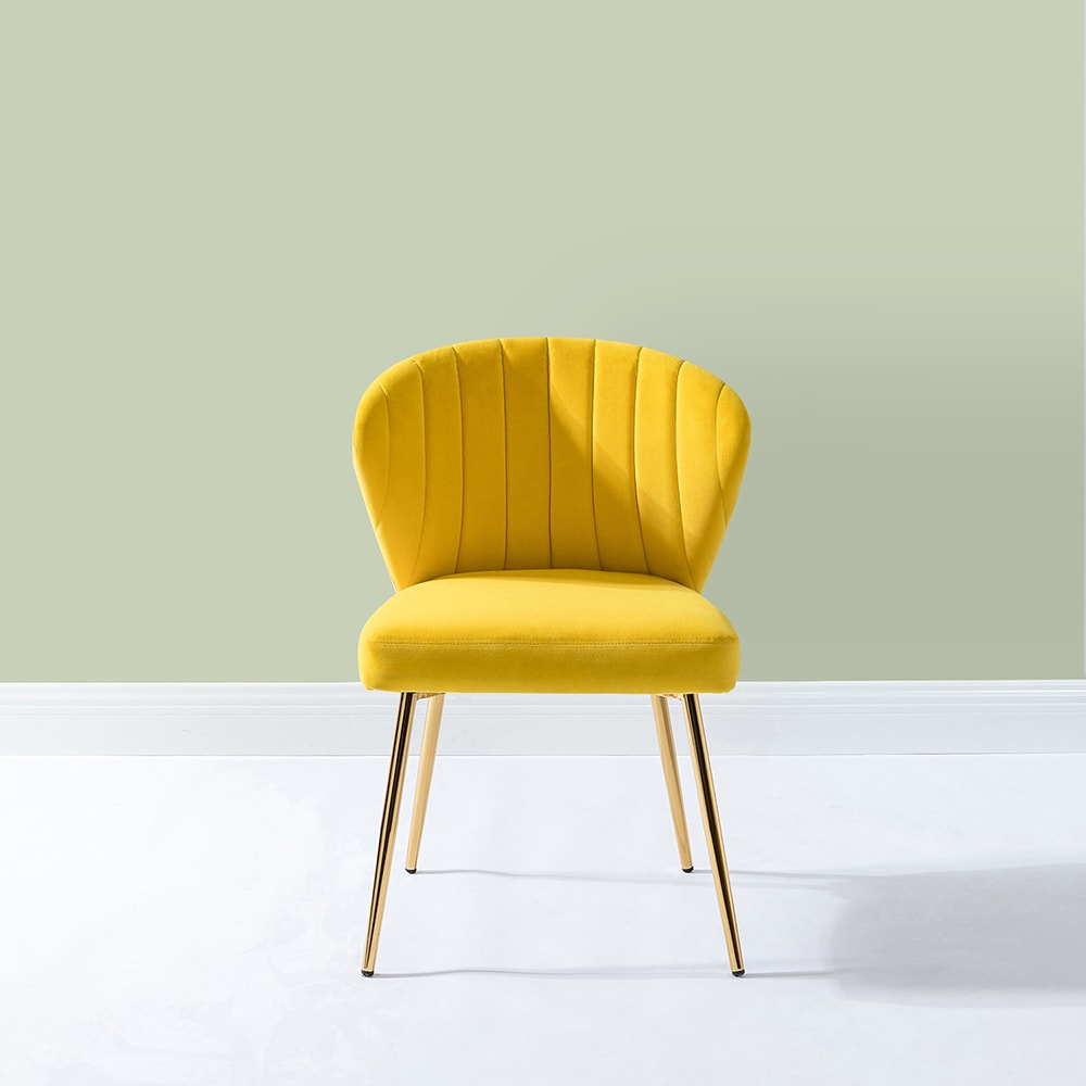 14 Karat Home CHM6125A-YELLOW chairs - View #2