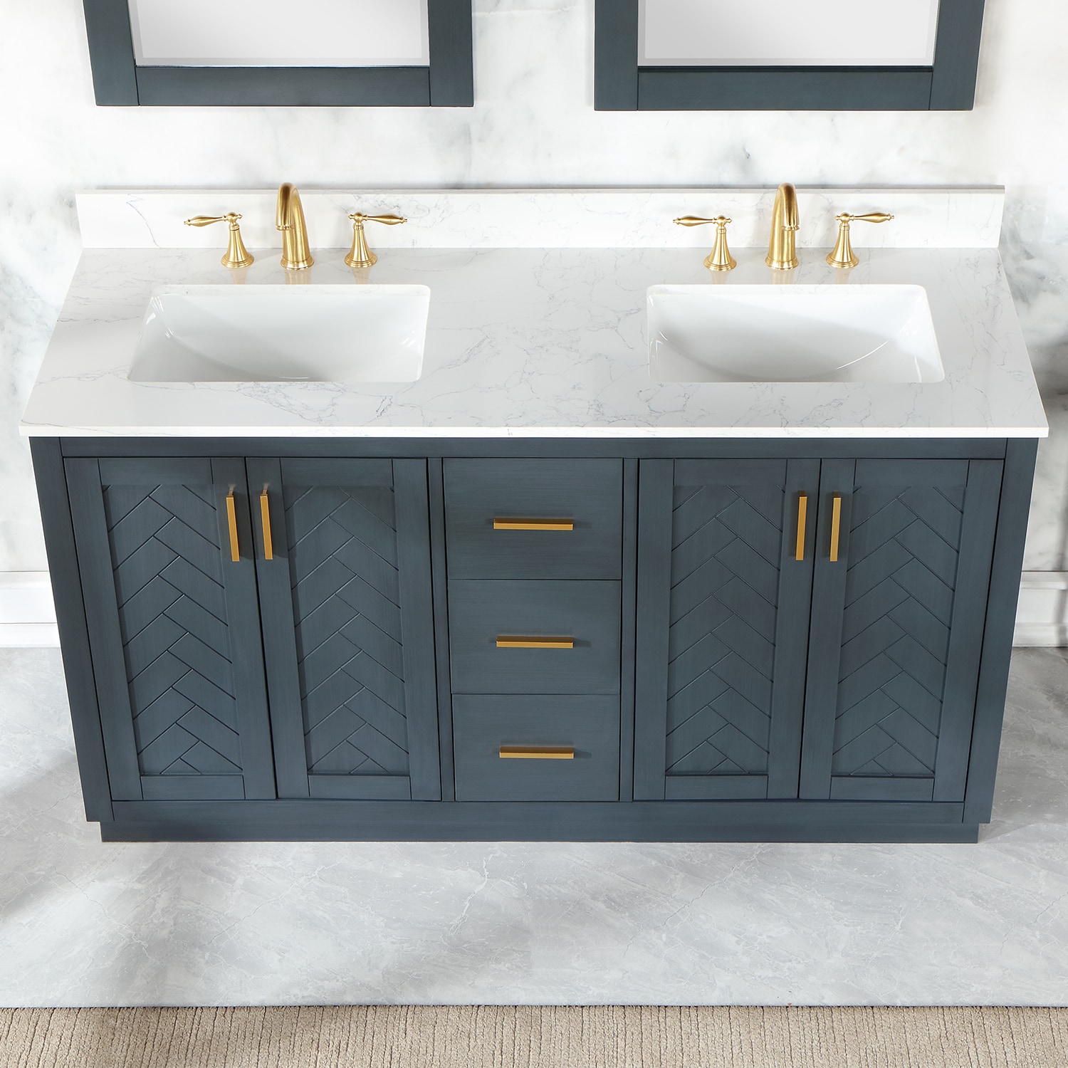 Altair 543060-CB-GW-NM Bath-Vanity-Combo - View #2