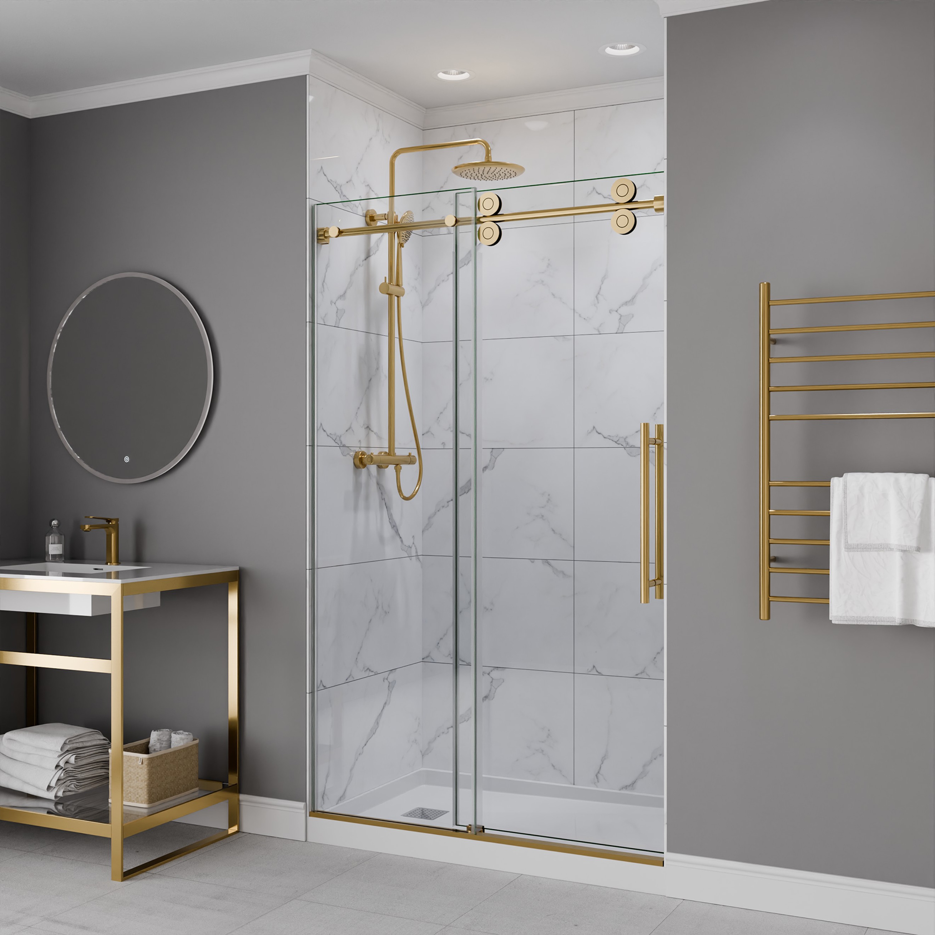 ANZZI SD-FRLS06101BG Shower-Doors - View #4
