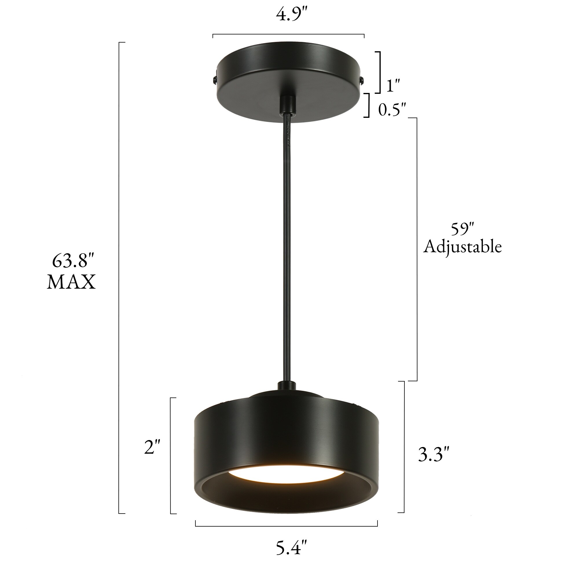 LNC JFBZZELWSSC117BL1A Pendant-Lights - View #3