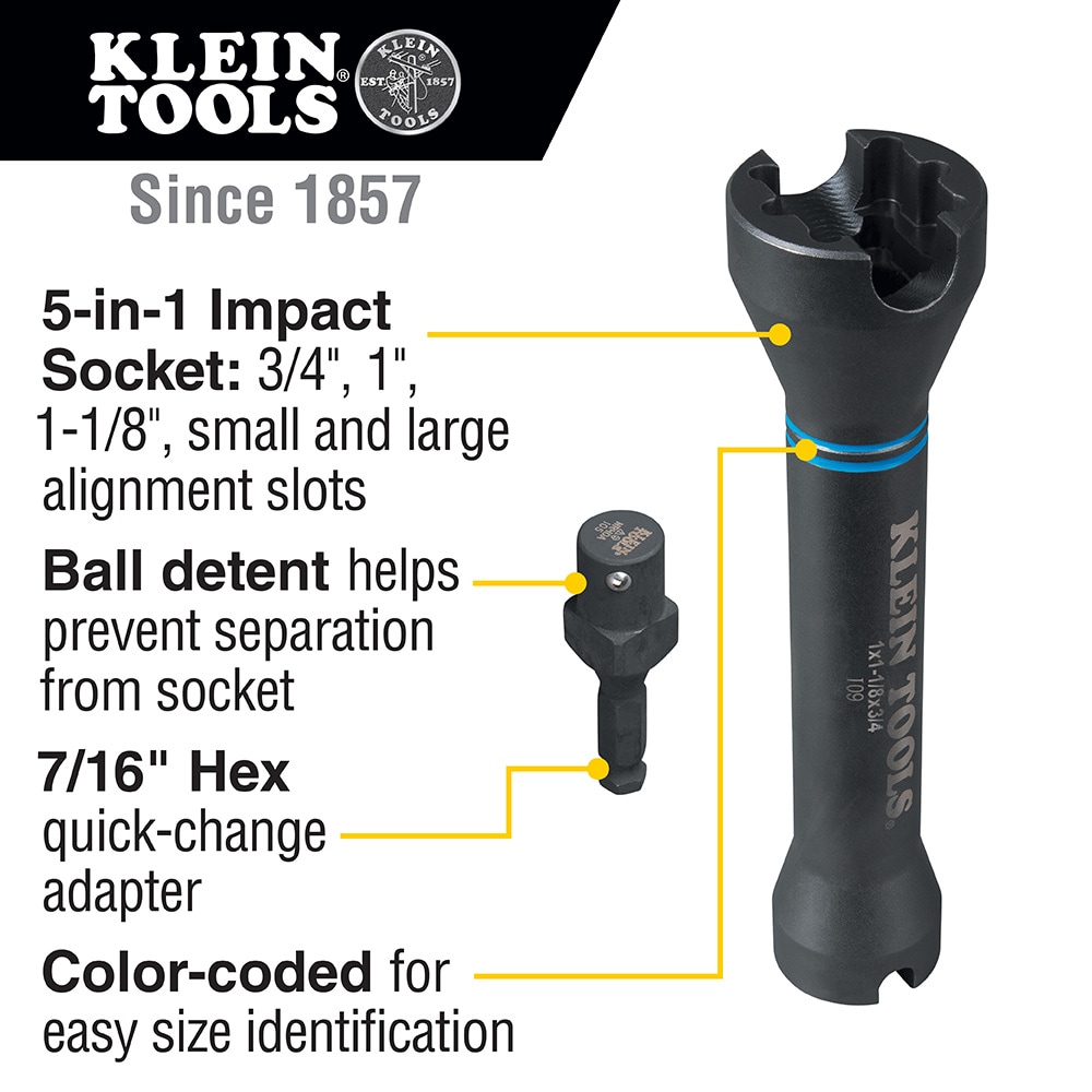 Klein Tools NRHD Impact-Socket-Sets - View #2