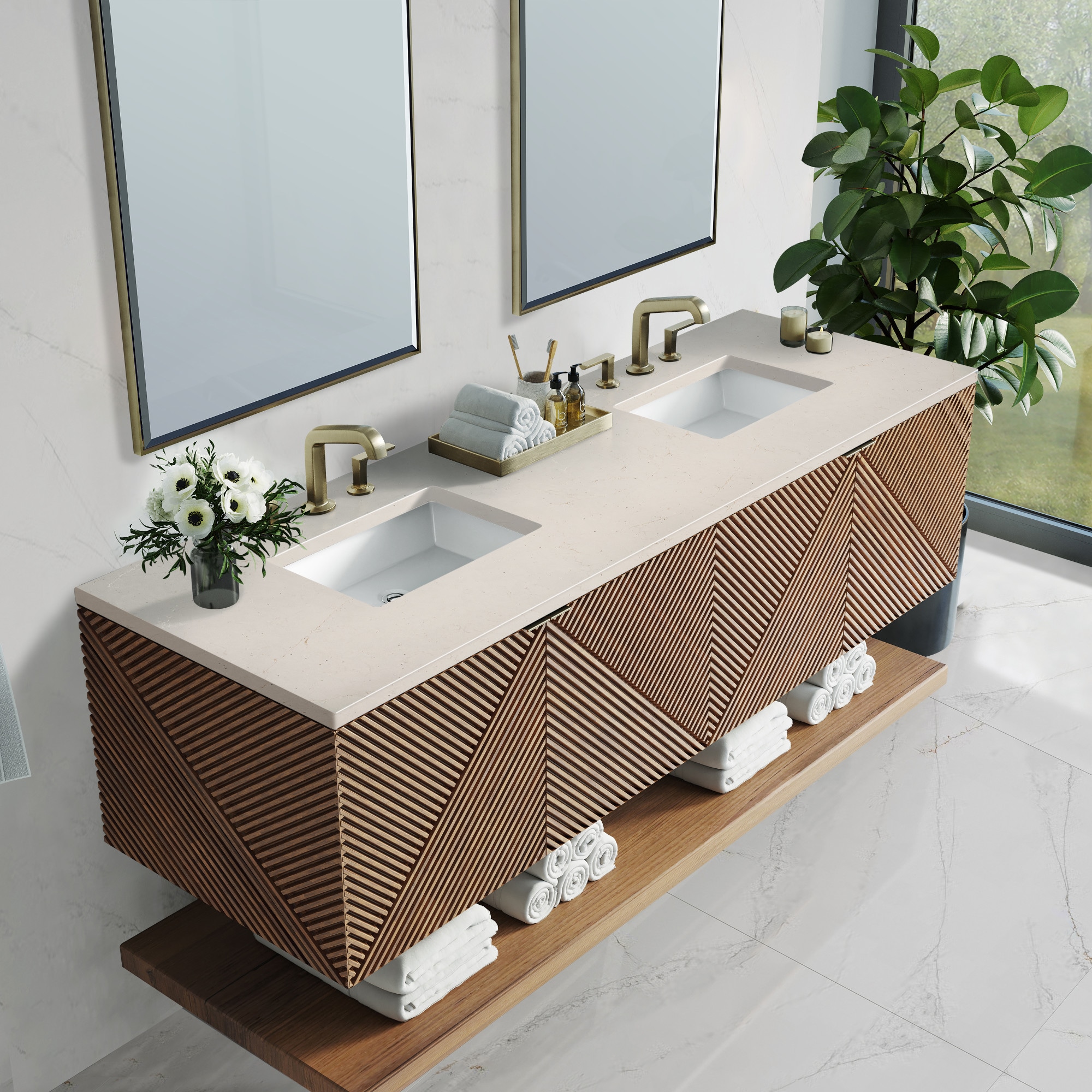 James Martin Vanities D200-V72-CSN-3EMR Bath-Vanity-Combo - View #5