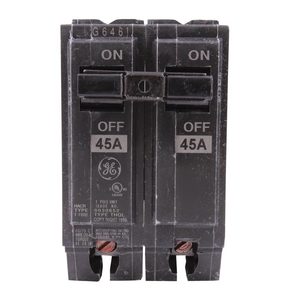 GE THQL2145 Circuit-Breakers - View #2
