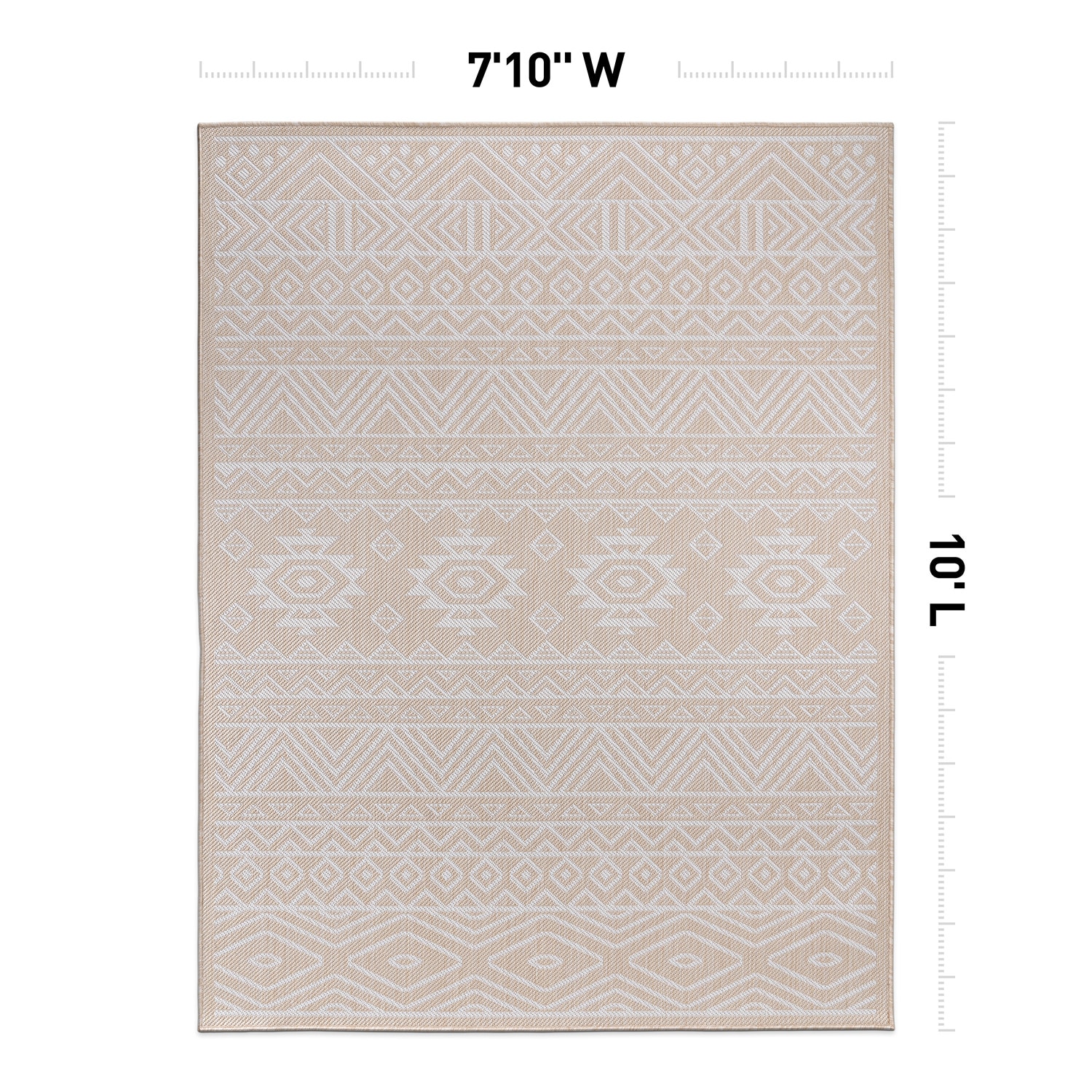 World Rug Gallery 124NATURAL8X10 rugs - View #3