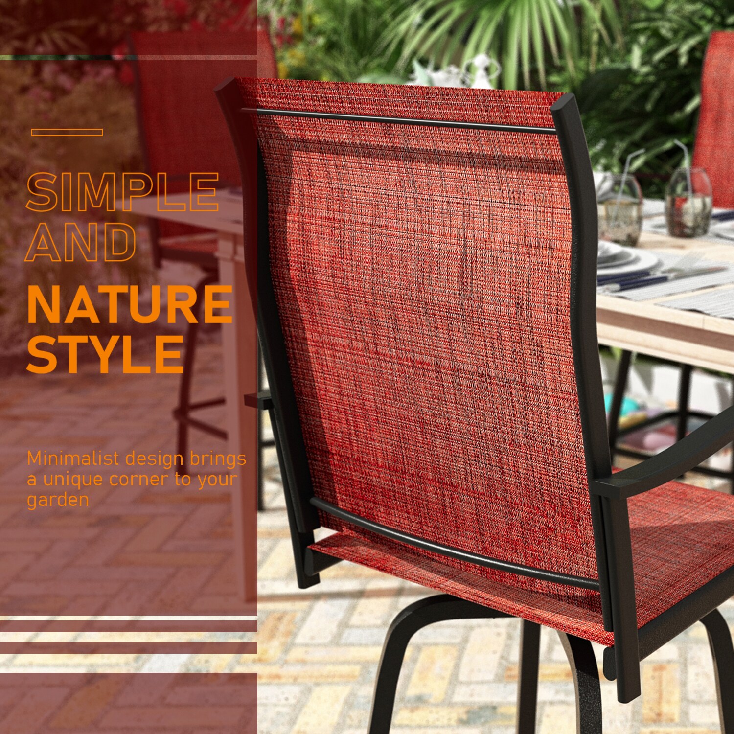 MIDHAM AMKF170098-04 Patio-Chairs - View #8