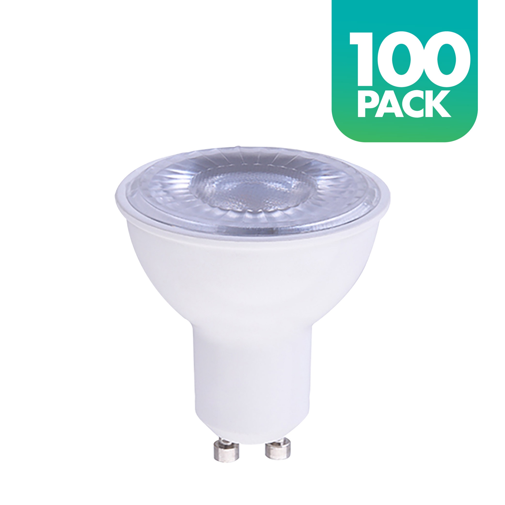 Simply Conserve 50-Watt EQ MR16 White GU10 Pin Dimmable LED Light Bulb (100-Pack) in the Spot & Flood Light Bulbs department at Lowes.com