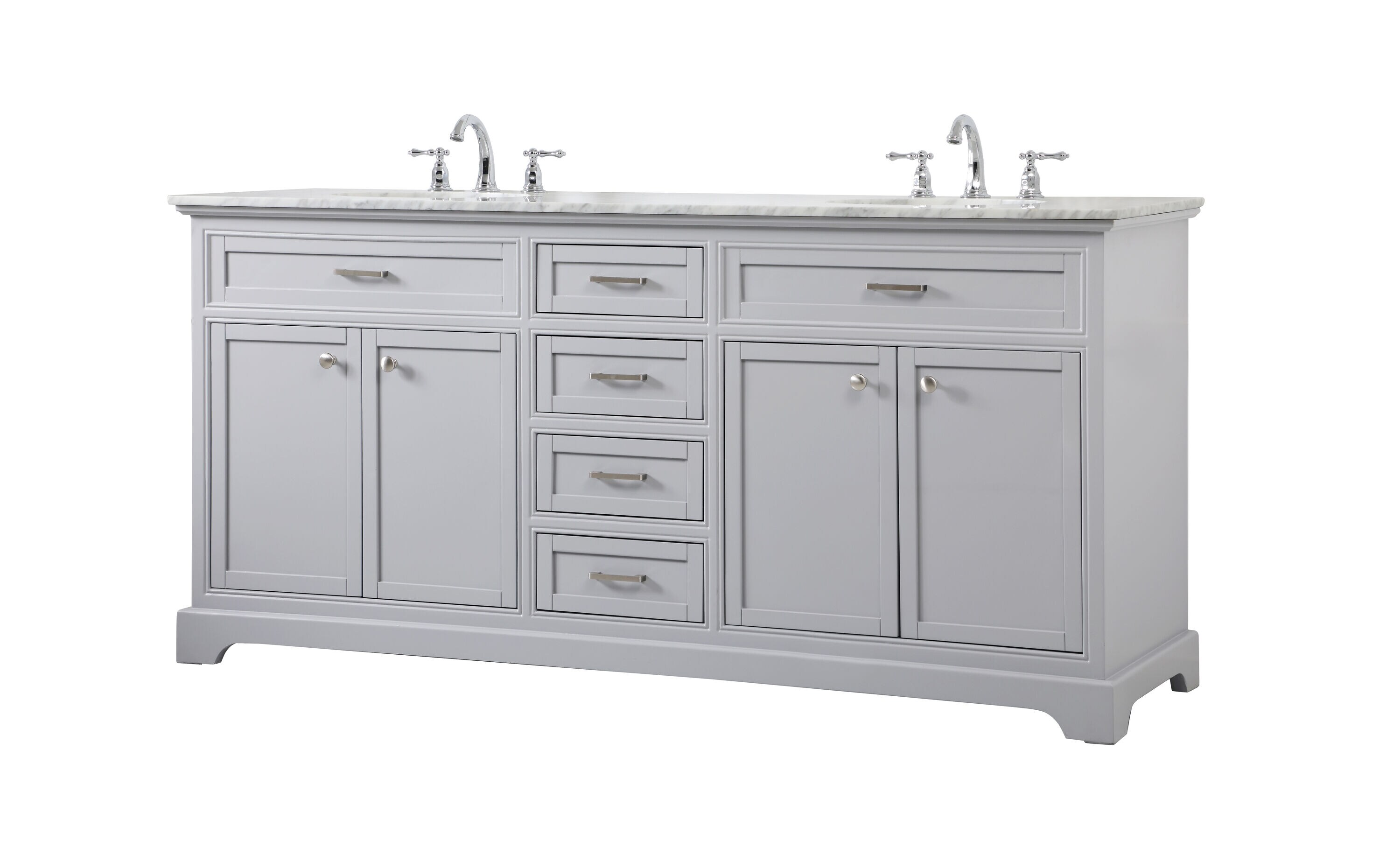 Elegant Decor HF45216DGR Bath-Vanity-Combo - View #3