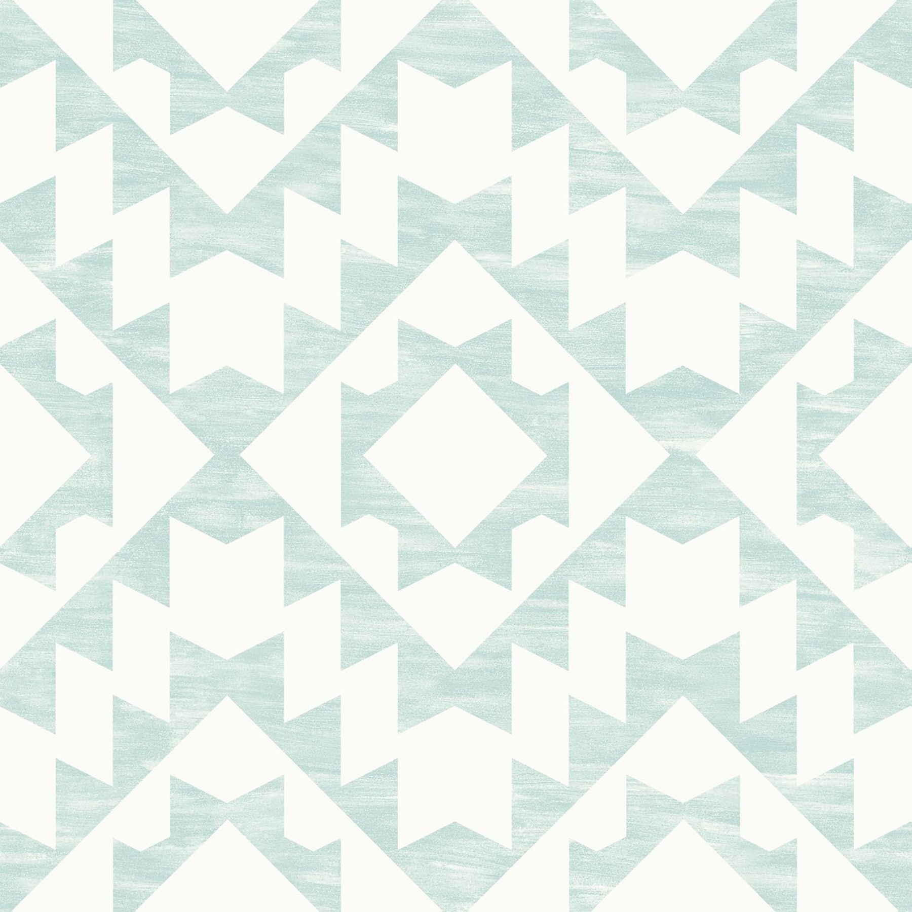 ESTA Home DD148674 56.4-Sq. Feet Mint Non-woven Geometric Unpasted Wallpaper