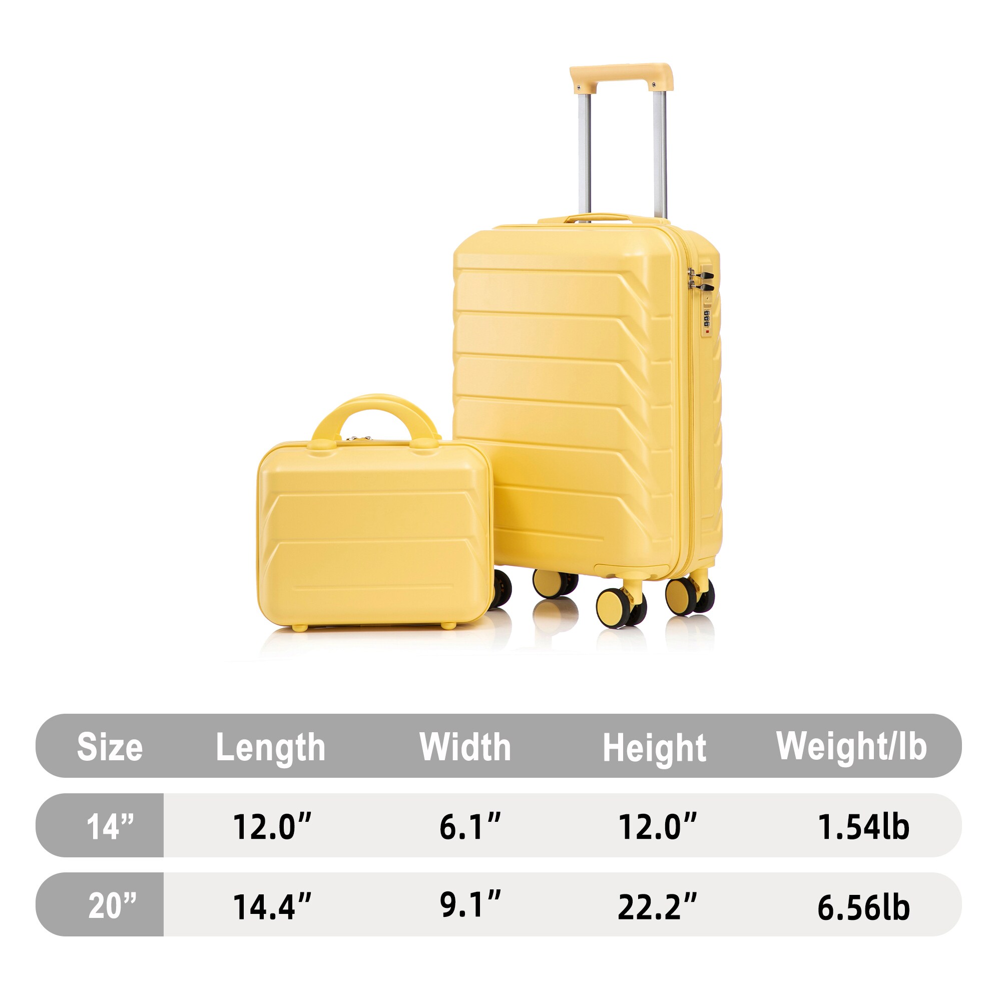SINOFURN SYD9600009BK Luggage-And-Luggage-Sets - View #19