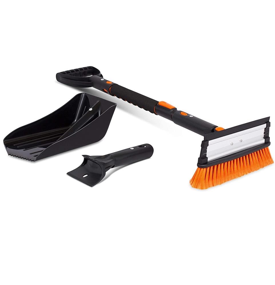 anngrowy 41 Ice Scraper Snow Brush for Car Snow Scraper and Brush Snow  Broom Windshield Scraper Car Snow Removal Equipment Snow Cleaner for Car