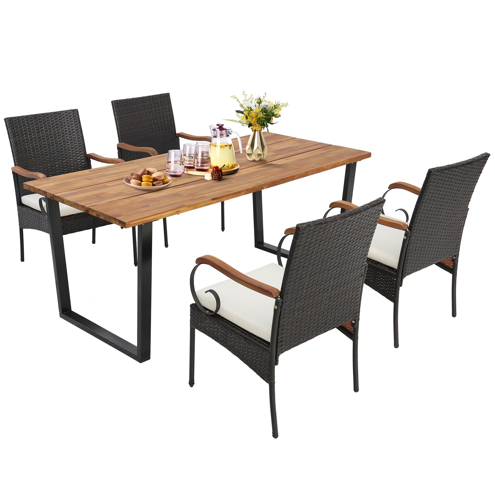 Forclover HBV-W70840 Patio-Dining-Sets - View #2