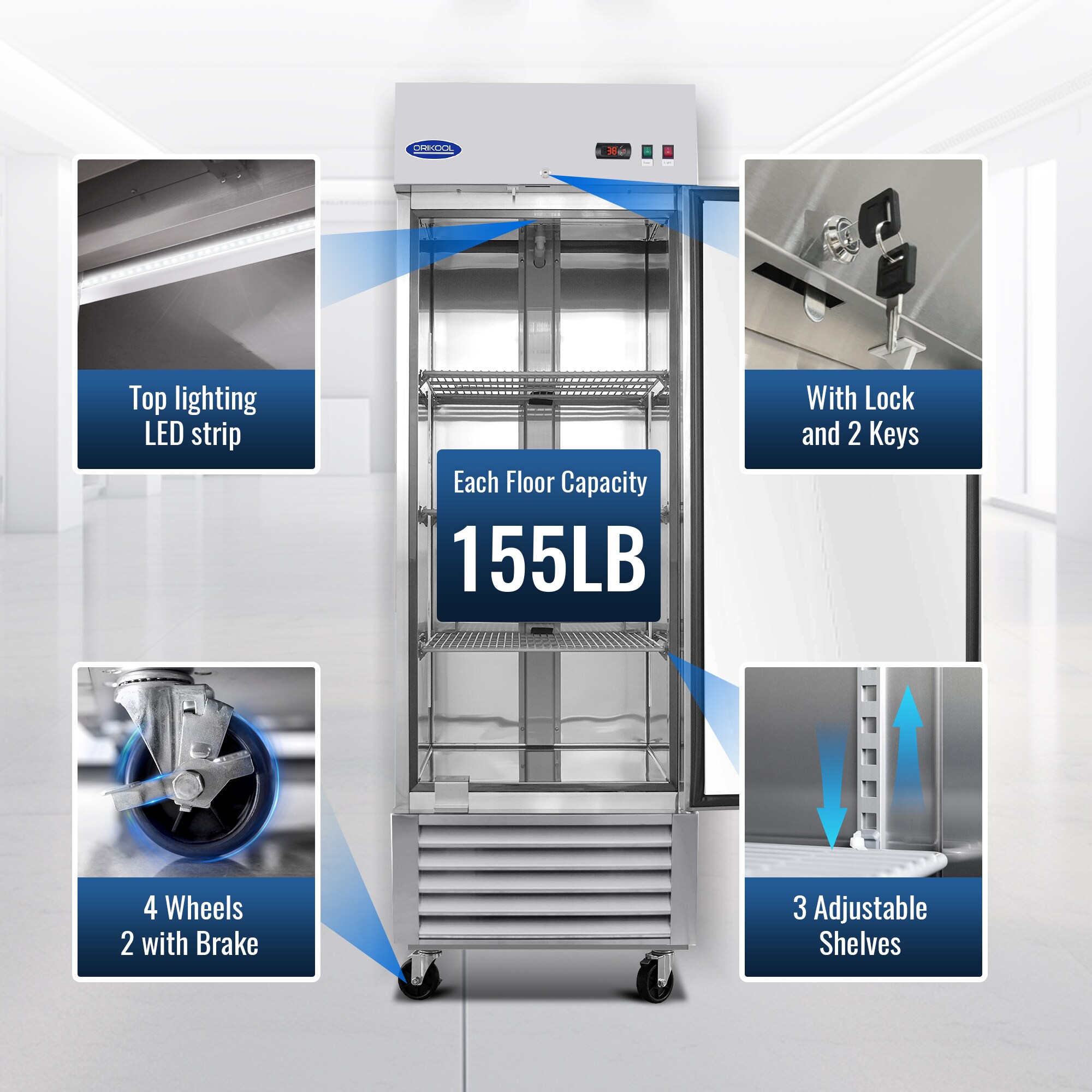 Xspracer ML-CR113 Commercial-Refrigerators - View #4