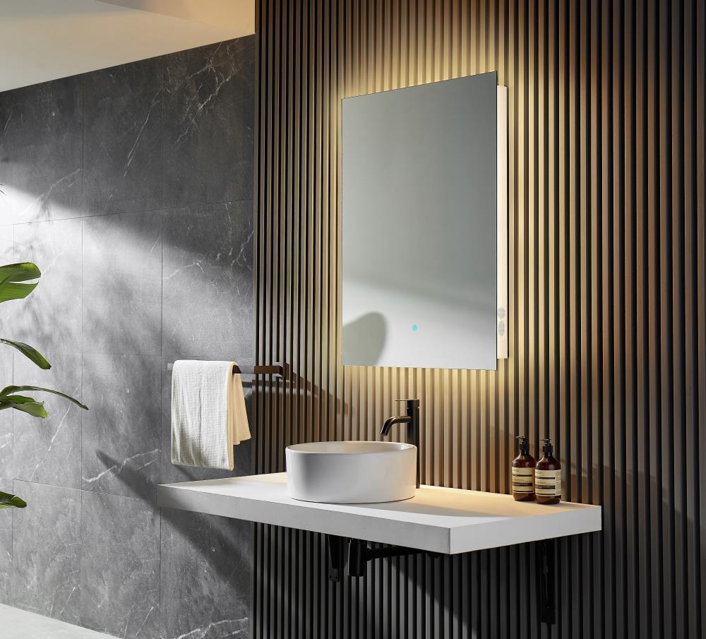 ANZZI BA-LMDFXBT005WH Framed-Bath-Mirrors - View #2