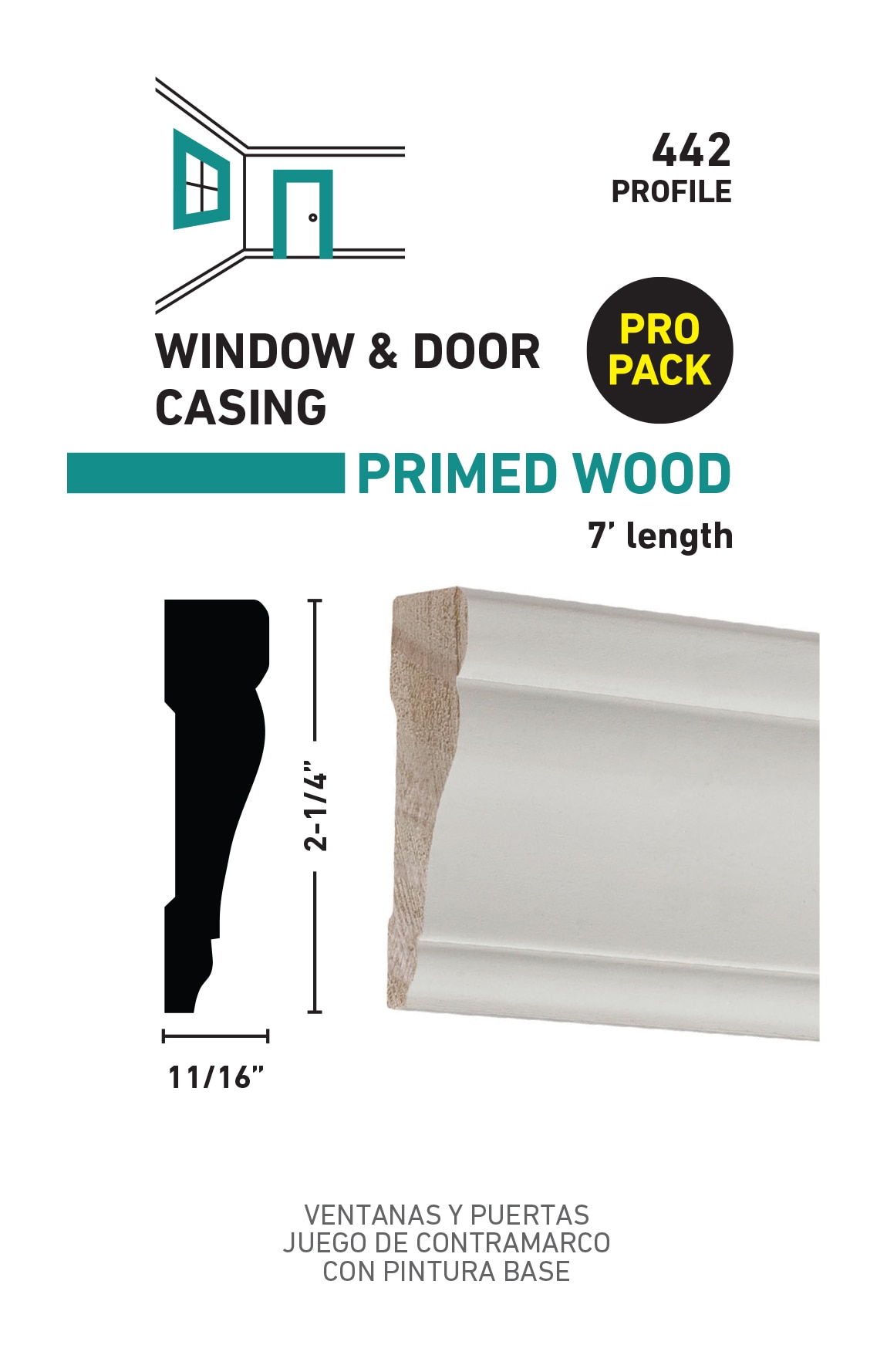 RELIABILT L0444227FBDL Window-Door-Casings - View #3