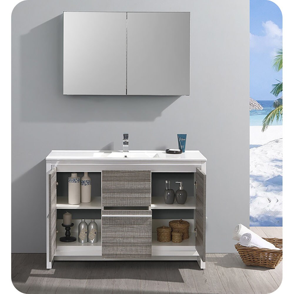 Fresca FCB8148HA-I Bath-Vanity-Combo - View #8