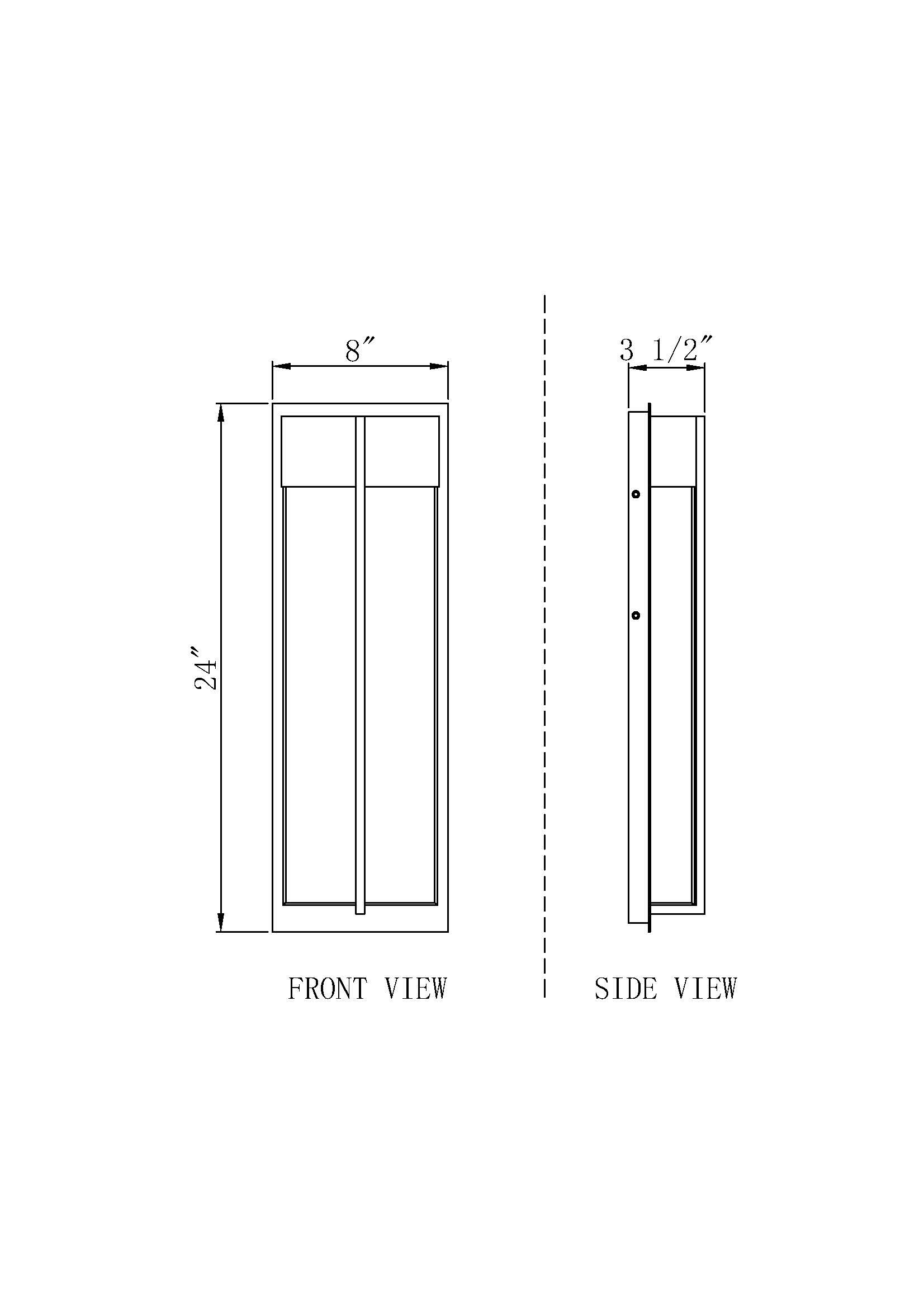 Z-Lite 5014B-BK-LED Outdoor-Wall-Lighting - View #8