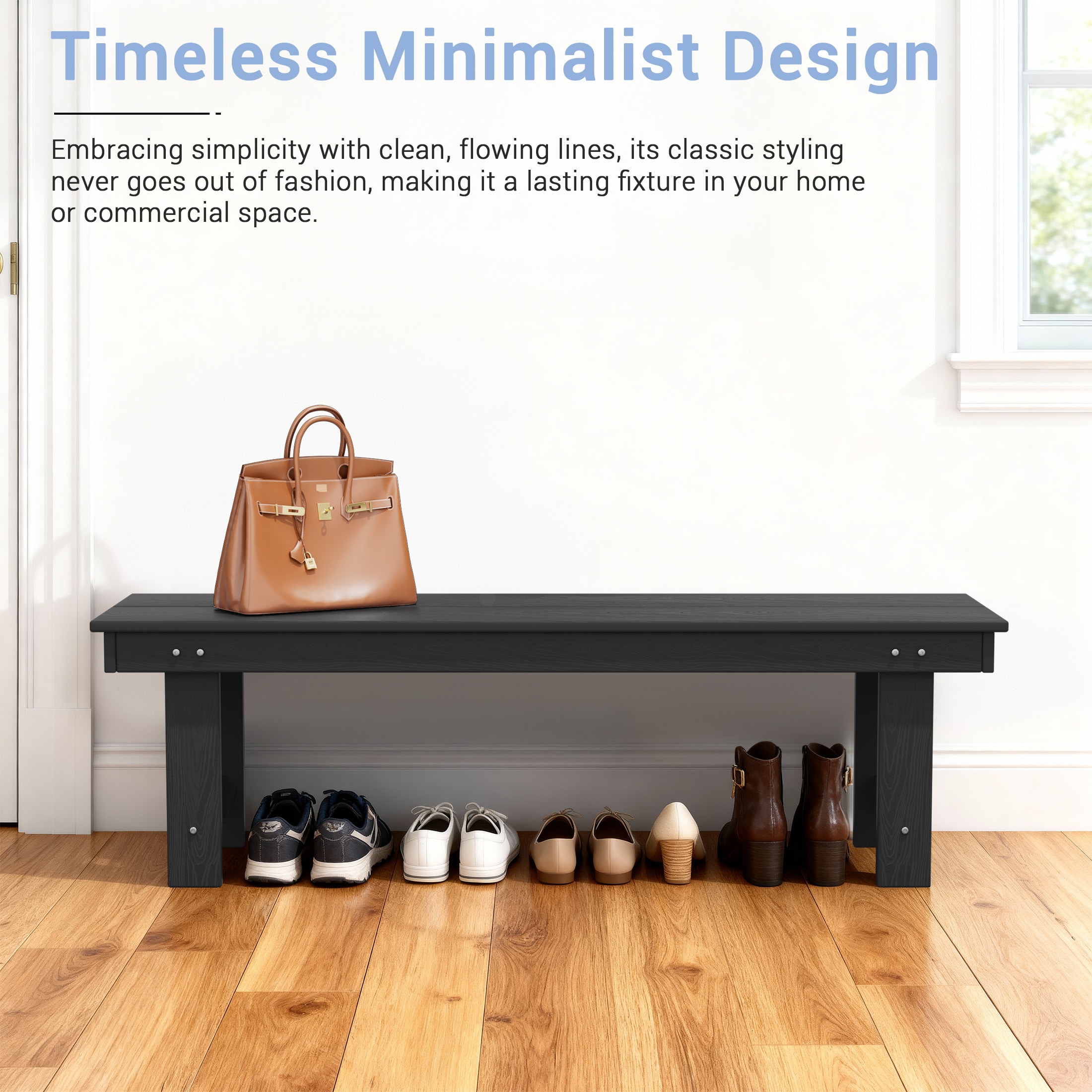 Serwall SW-SDS-BK benches - View #4