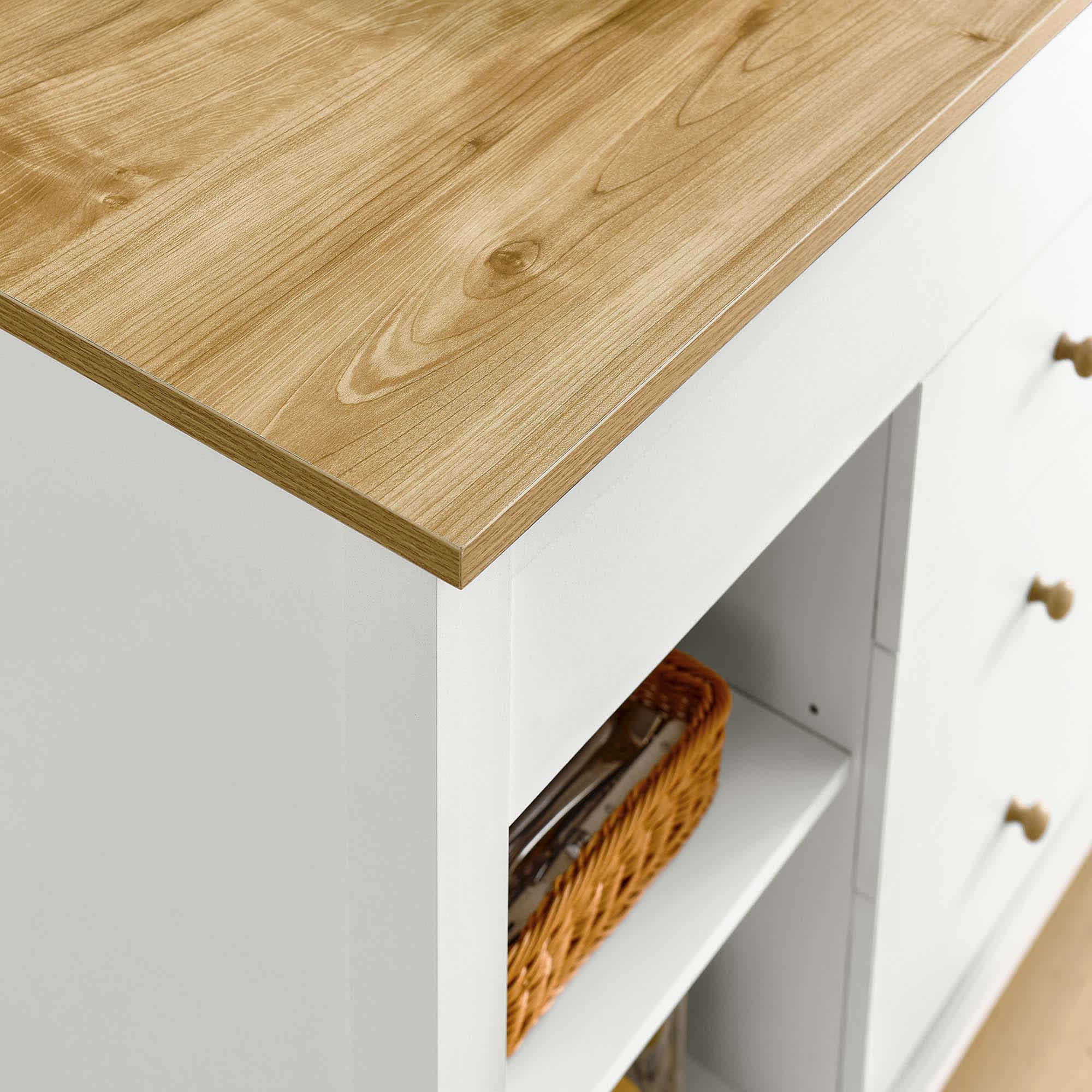 Modway EEI-6895-OAK-WHI Kitchen-Furniture - View #8