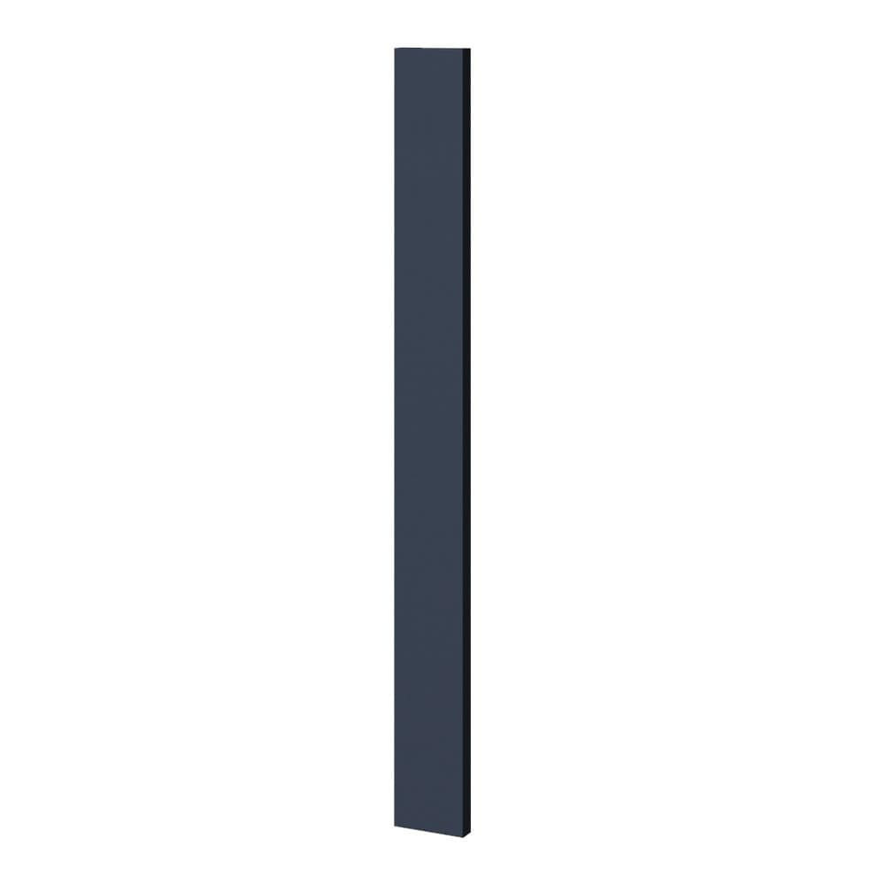 allen + roth 58153NV Port Cabinet Fill Strip 3-in W x 30.5-in H x 0.75-in D Navy Painted