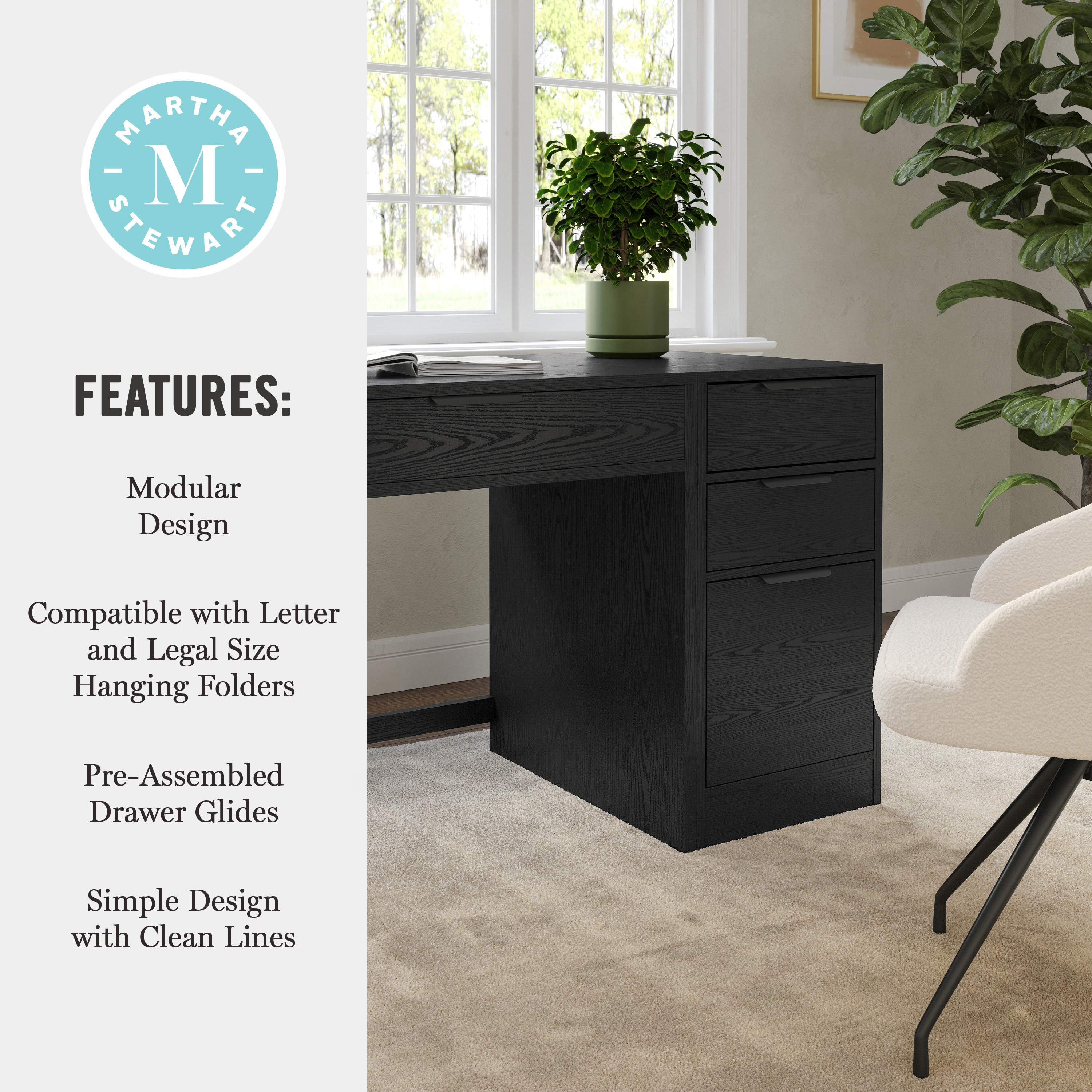 Martha Stewart 196861192685 Home-Office-Furniture-Sets - View #6