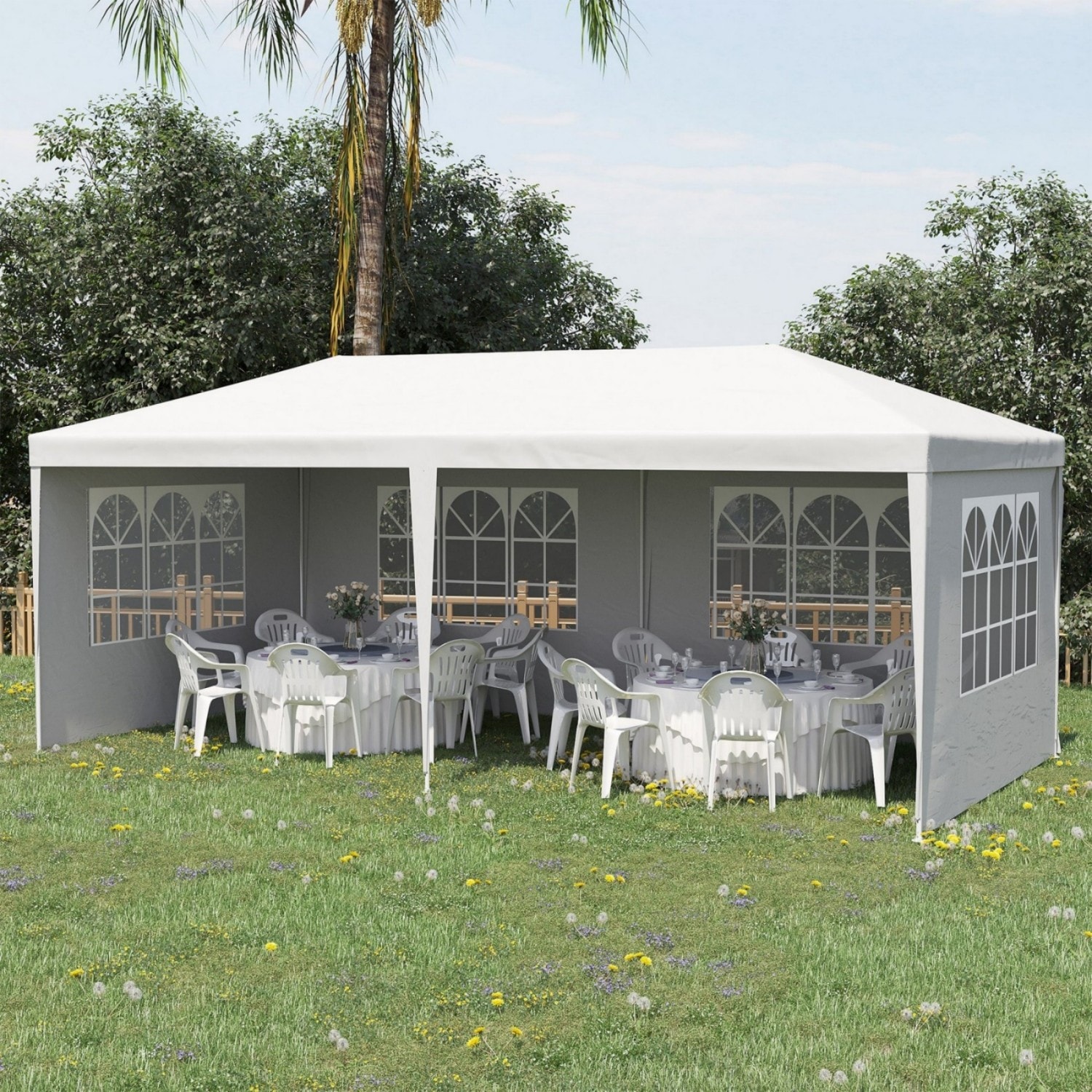 ToolCat BZ2-42-PW Wood-Resin-Gazebos - View #10