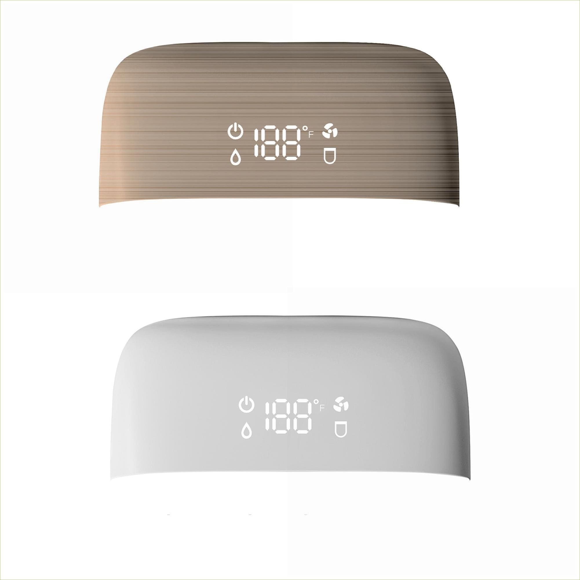 Watnature Magnetic Replacement Smart Toilet Cover Antique White ABS Toilet Cover Fits W3402P442697 #OHTHT6EUY6U9