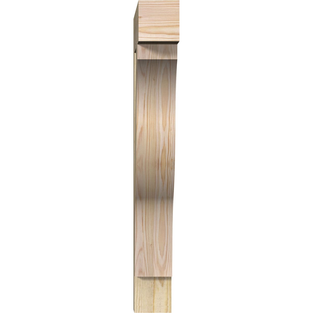 Ekena Millwork BKT04X20X32FST05RDF Exterior-Brackets-Braces - View #2