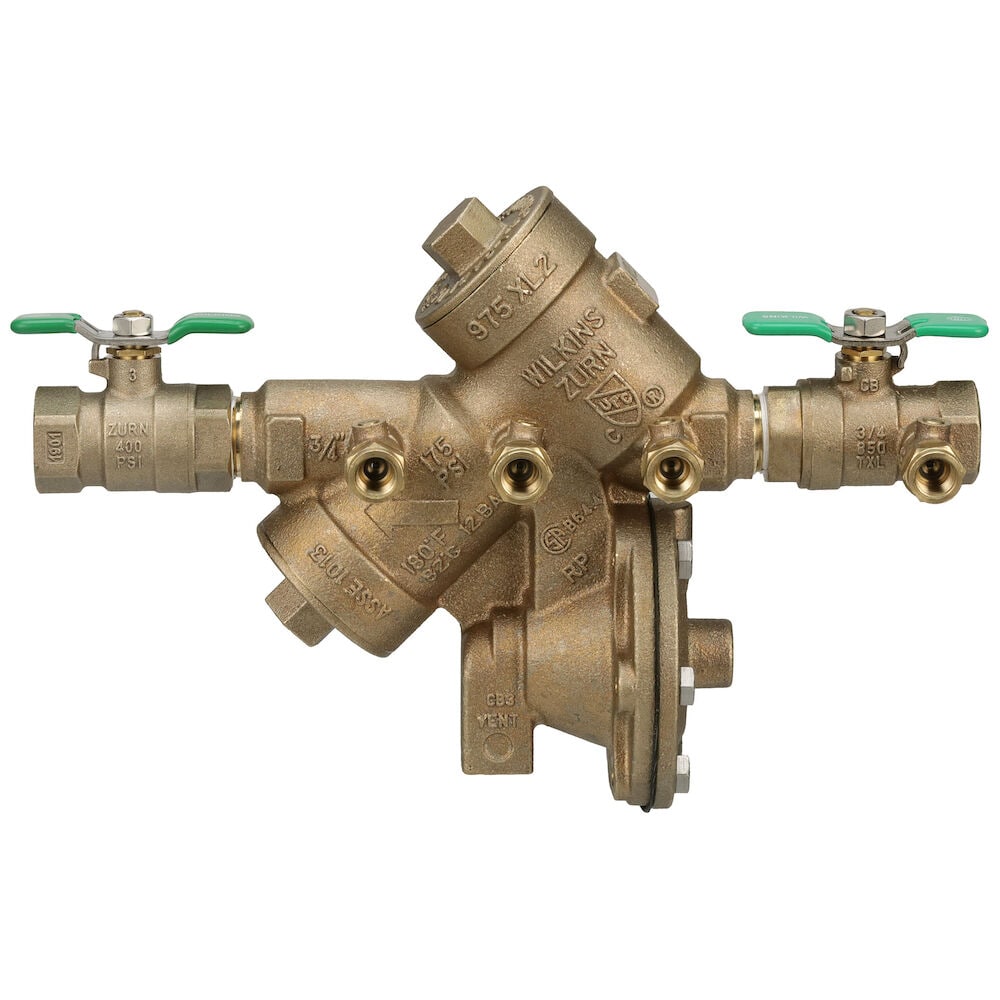 Zurn Wilkins 3/4-in Bronze FNPT Reduced Pressure Backflow Preventer at ...