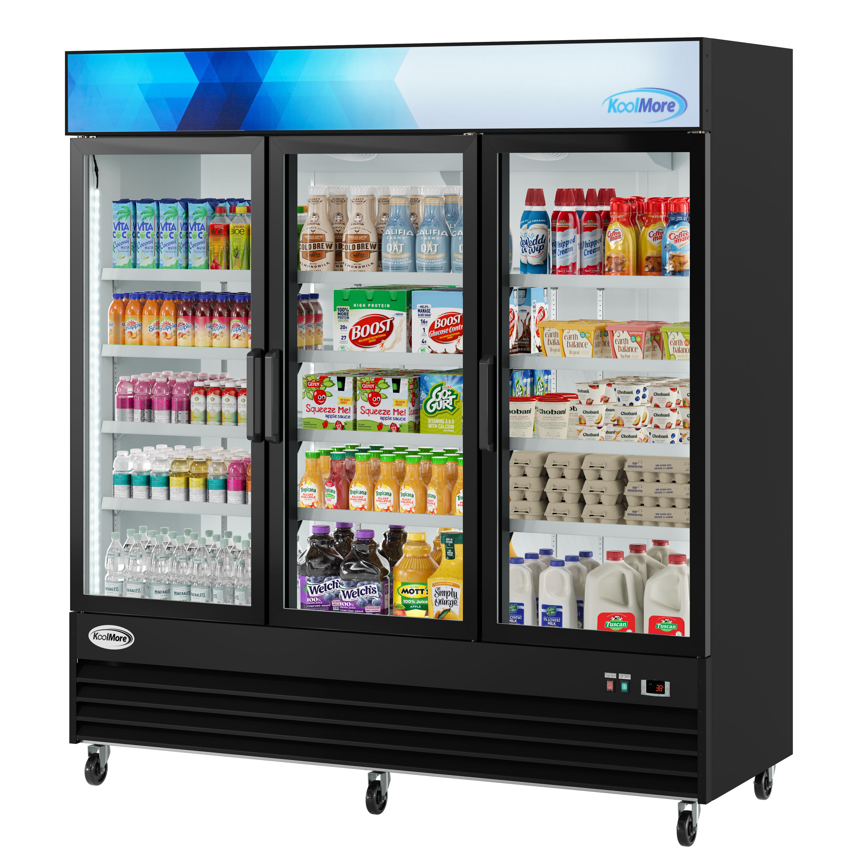 KoolMore M78-3G Commercial-Refrigerators - View #3