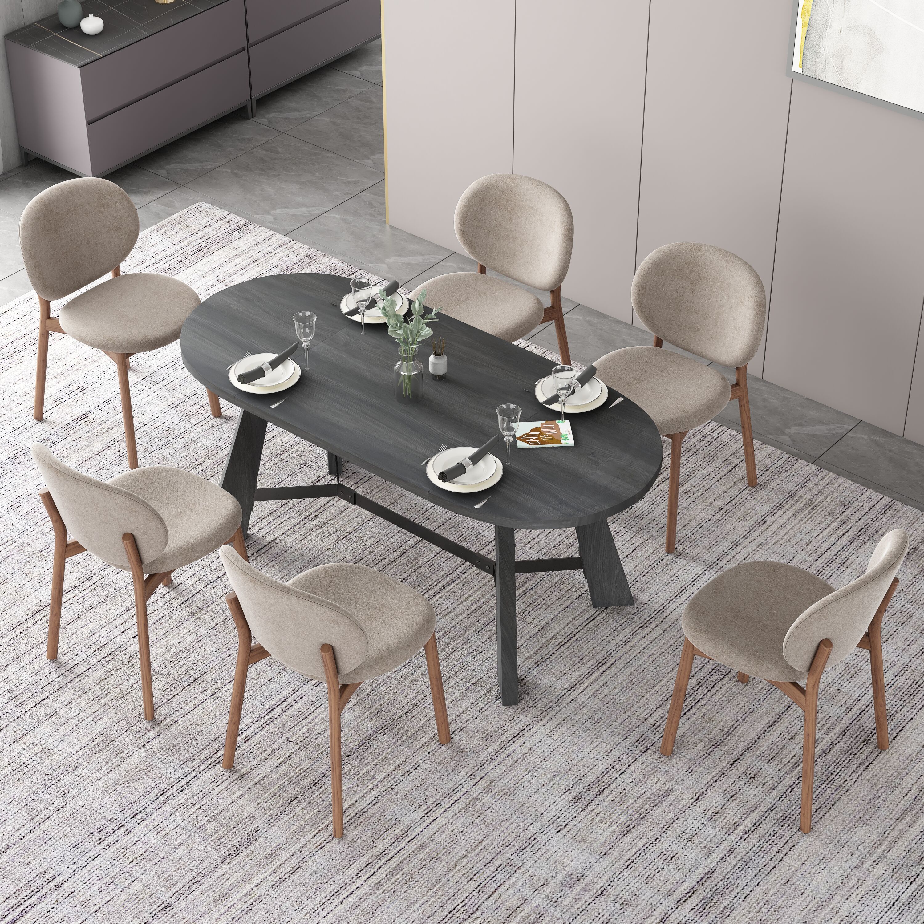 Tinyhomie LW-X-KARL4070 Dining-Tables - View #3