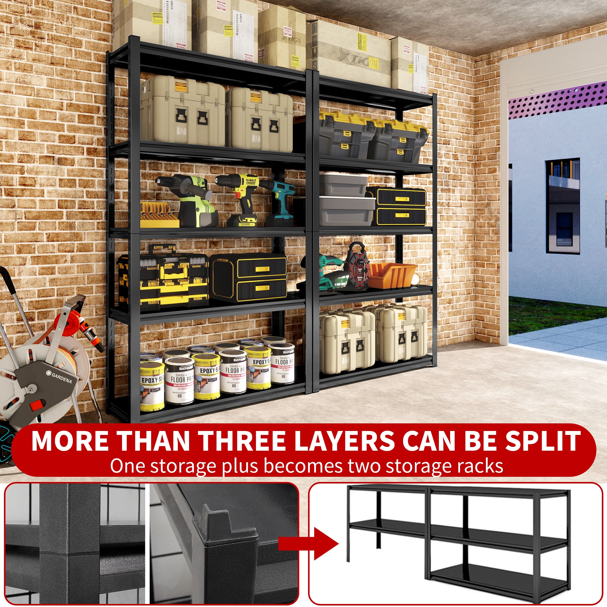 ToolCat NGG30-45-DSG Free-Standing-Shelving - View #6