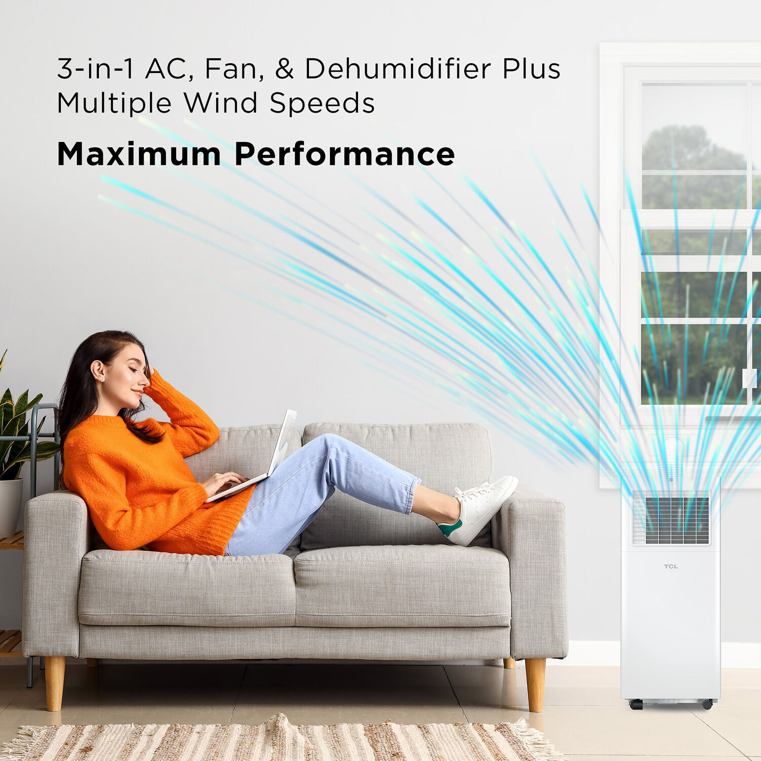 TCL H5P44W Portable-Air-Conditioners - View #2