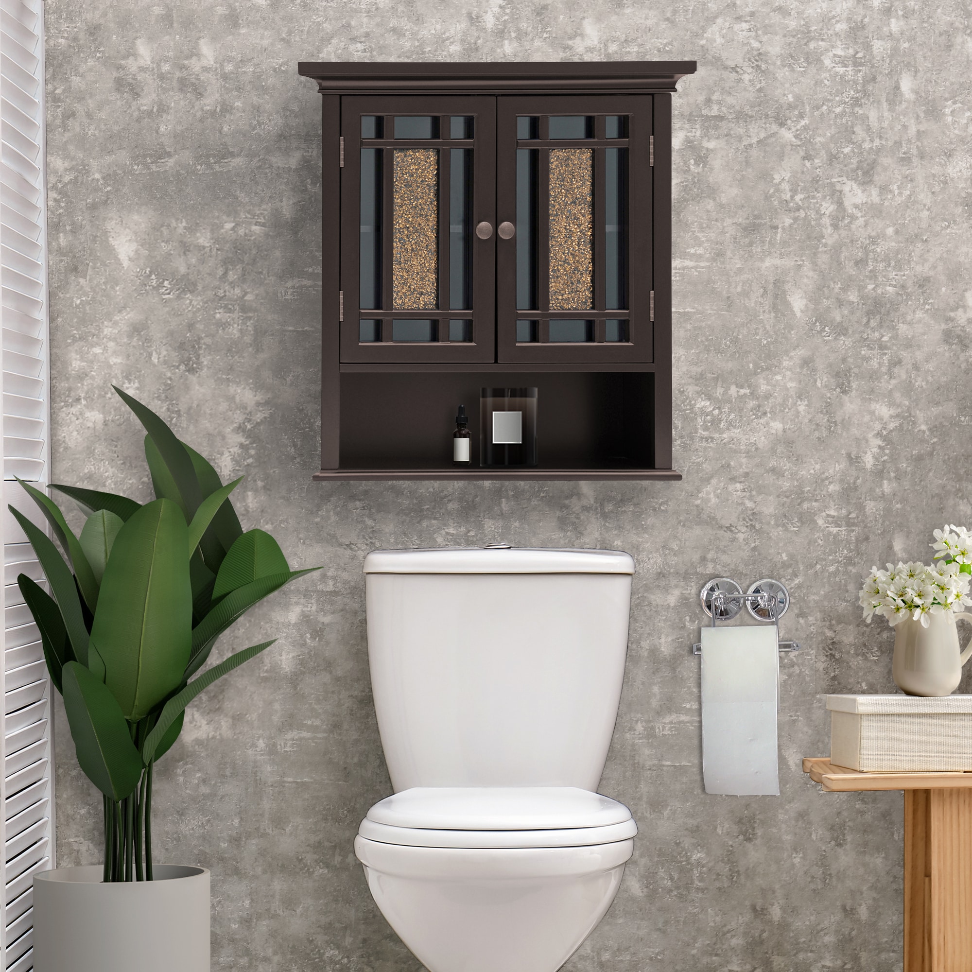Teamson Home ELG-532 Bathroom-Wall-Cabinets - View #2