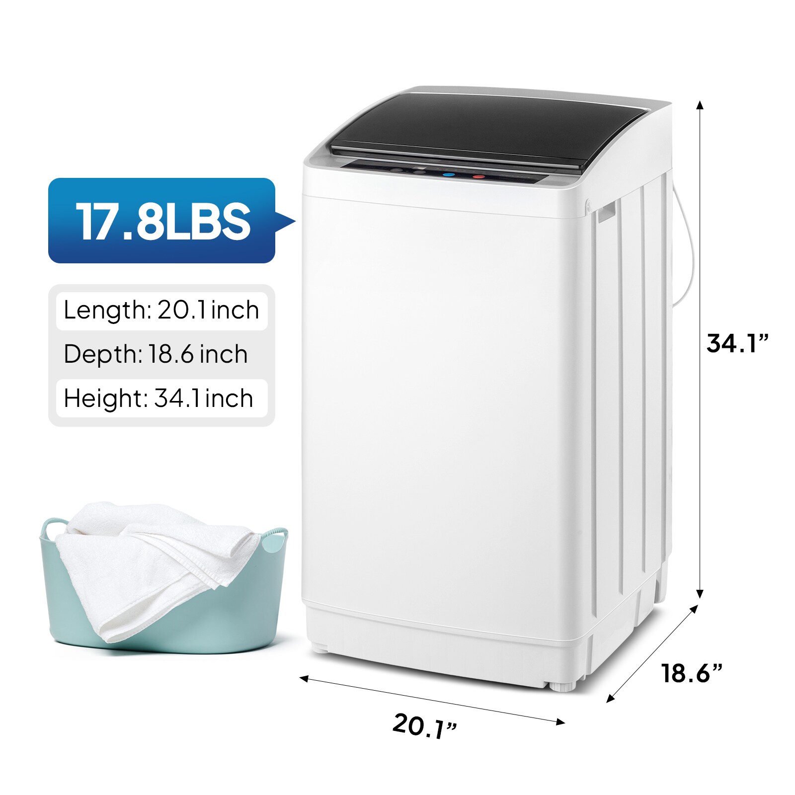 ROVSUN LS-G46001046 Combination-Washers-Dryers - View #2