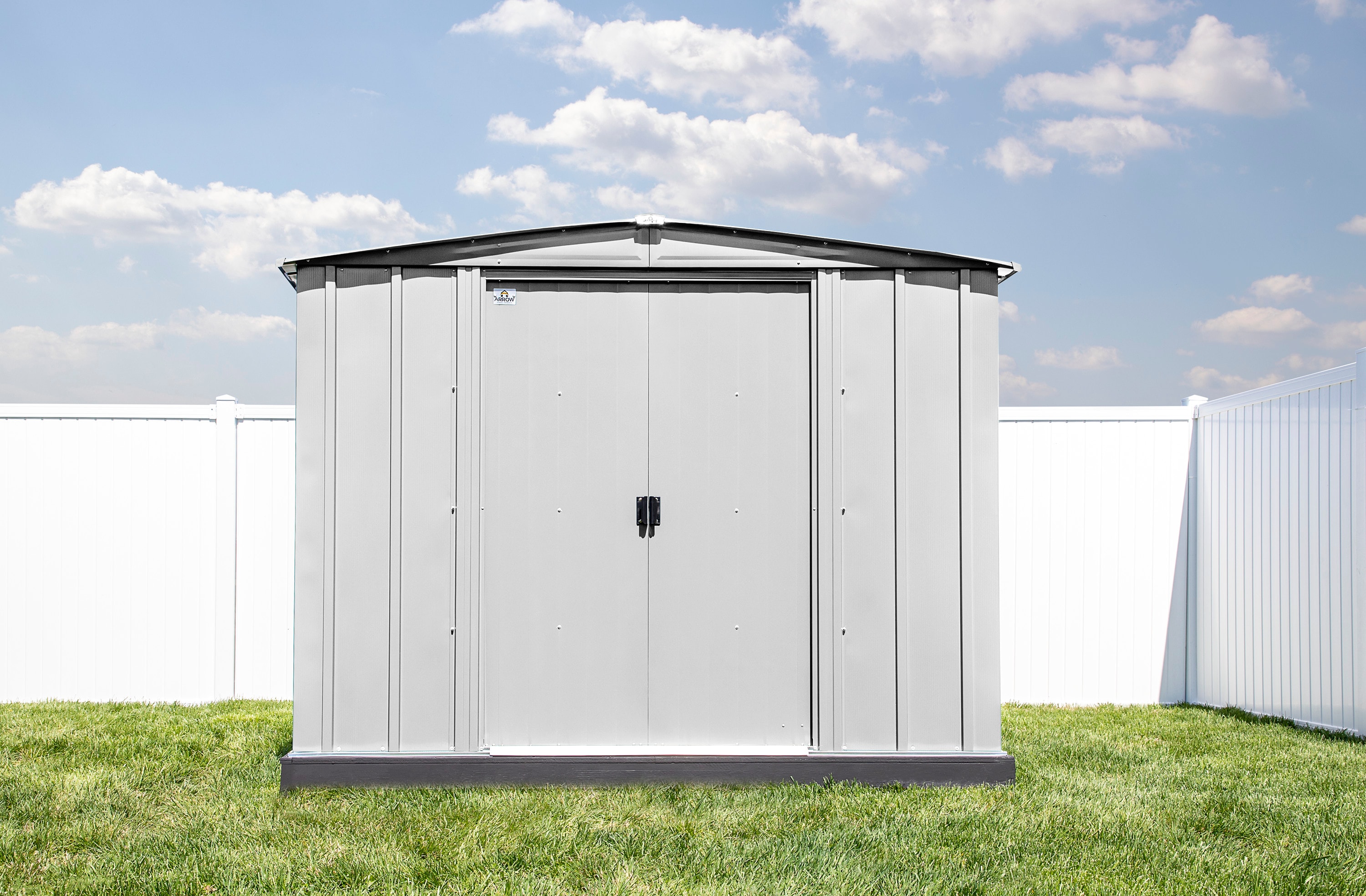Arrow CLG86FG Metal-Storage-Buildings-Sheds - View #10