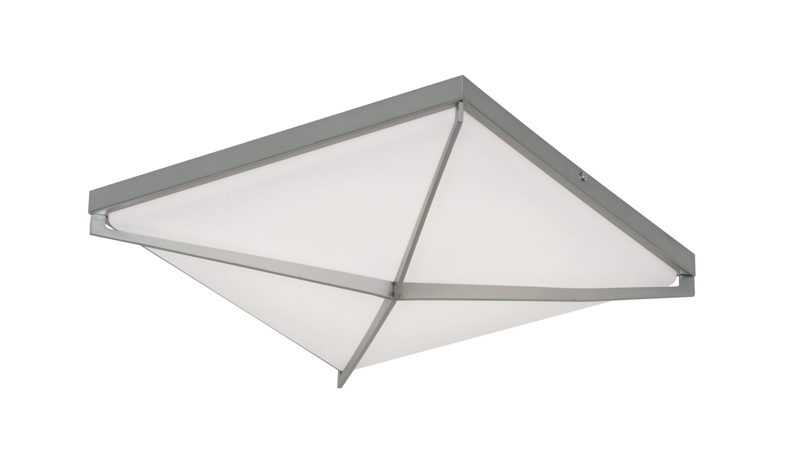 AFX PEAF1215LAJUDSN Pearson 1 -Light 11.97-in Satin Nickel Integrated LED Flush Mount Light