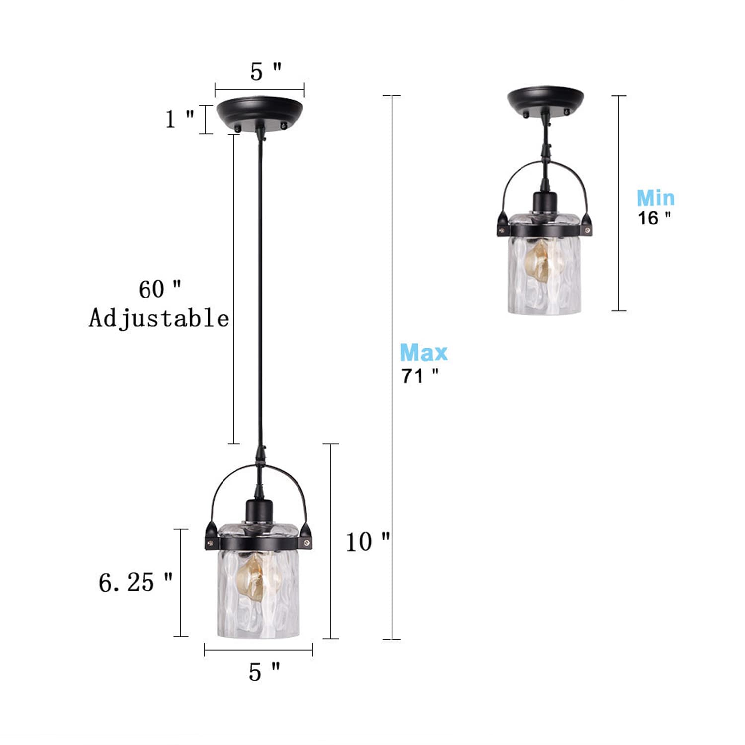 Delarpo P0020 Pendant-Lights - View #7