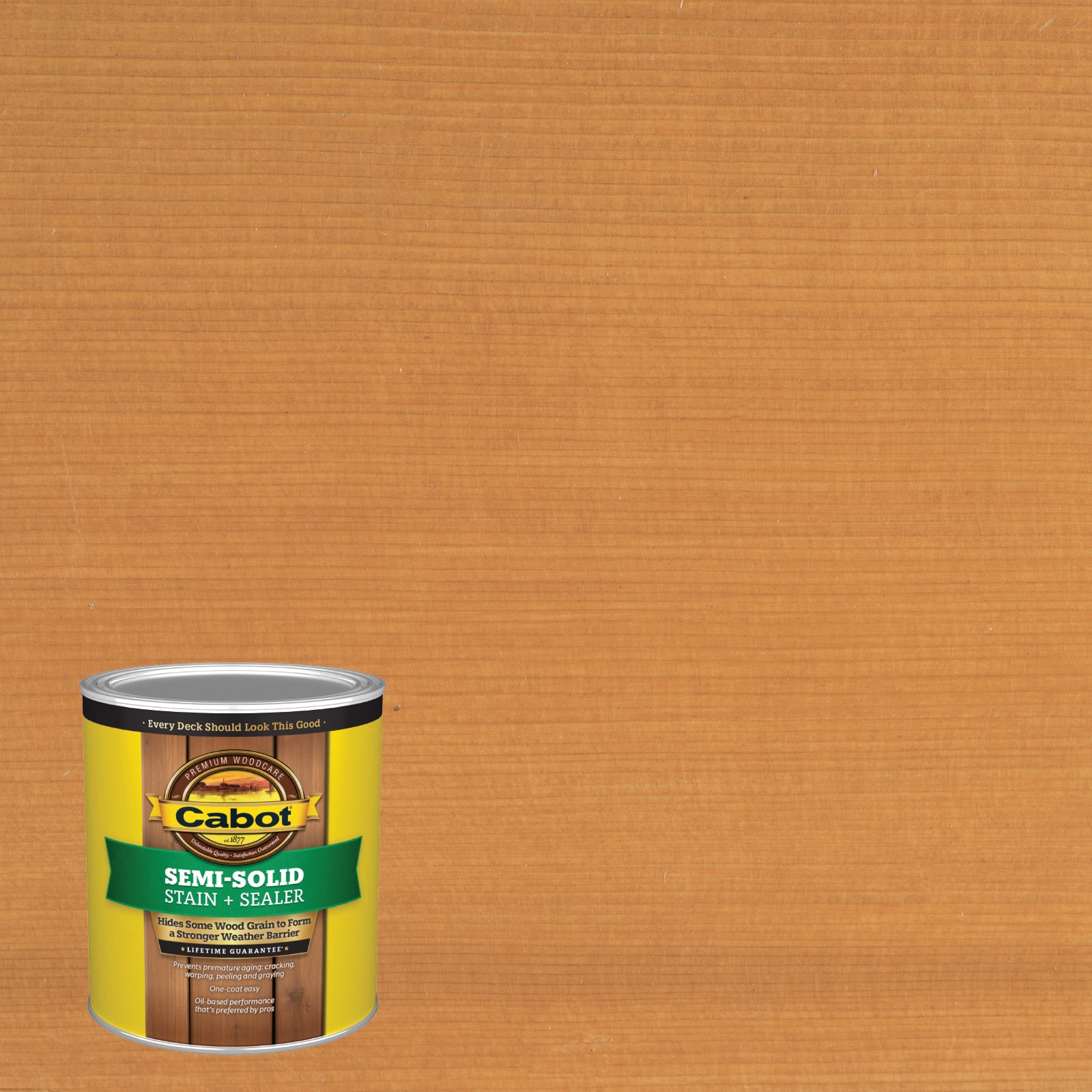 Cabot FRONTIER-1028059 Frontier Semi-solid Exterior Wood Stain and Sealer in One ( 1-quart )