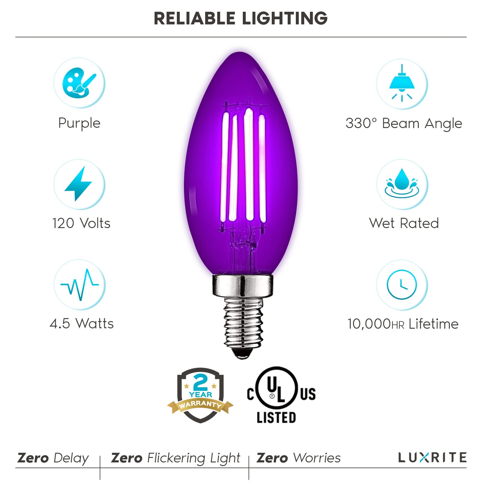 Luxrite LR21741-3PK Dec-Led-Light-Bulbs - View #5